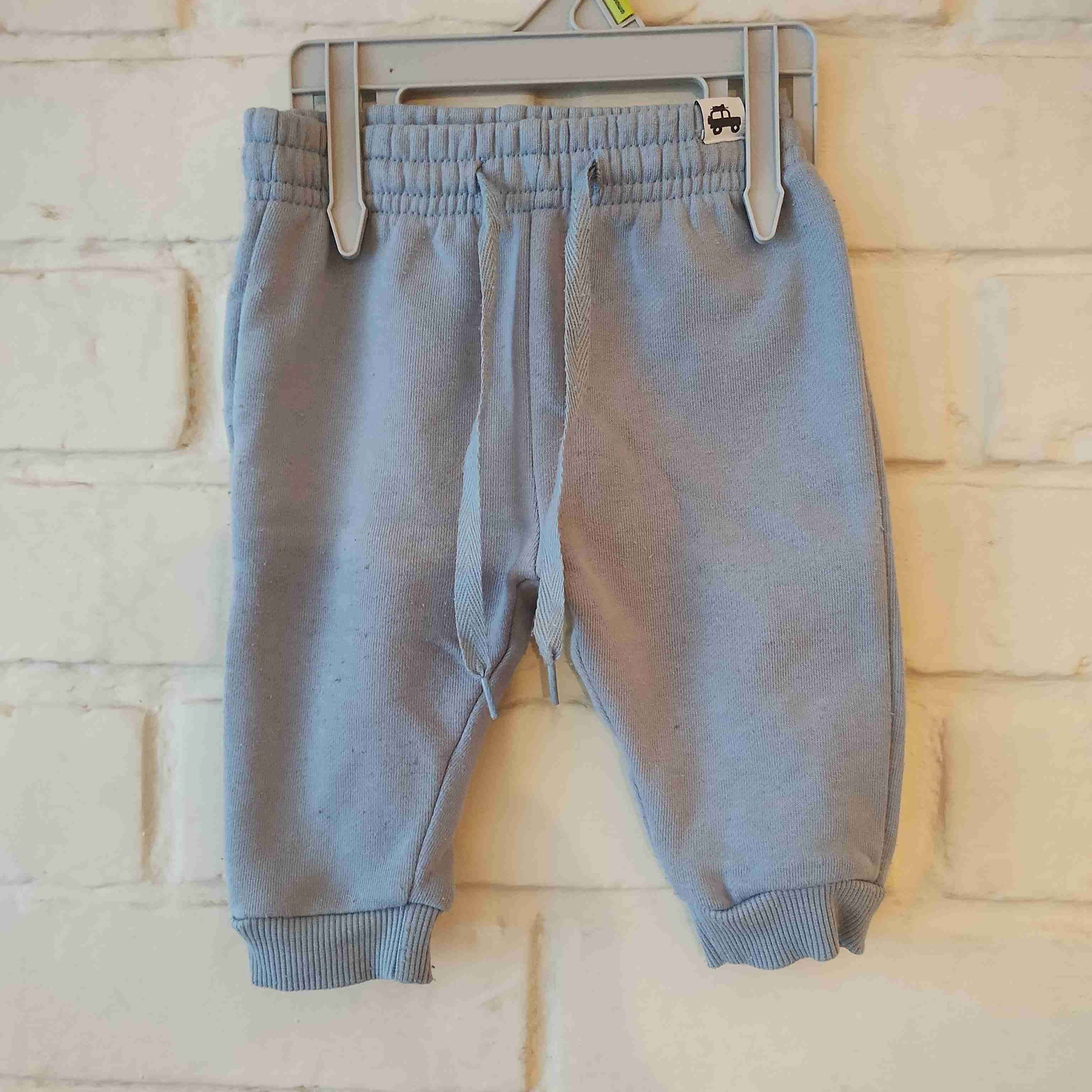 Pantalón sudadera azul bebé - miniatura 1