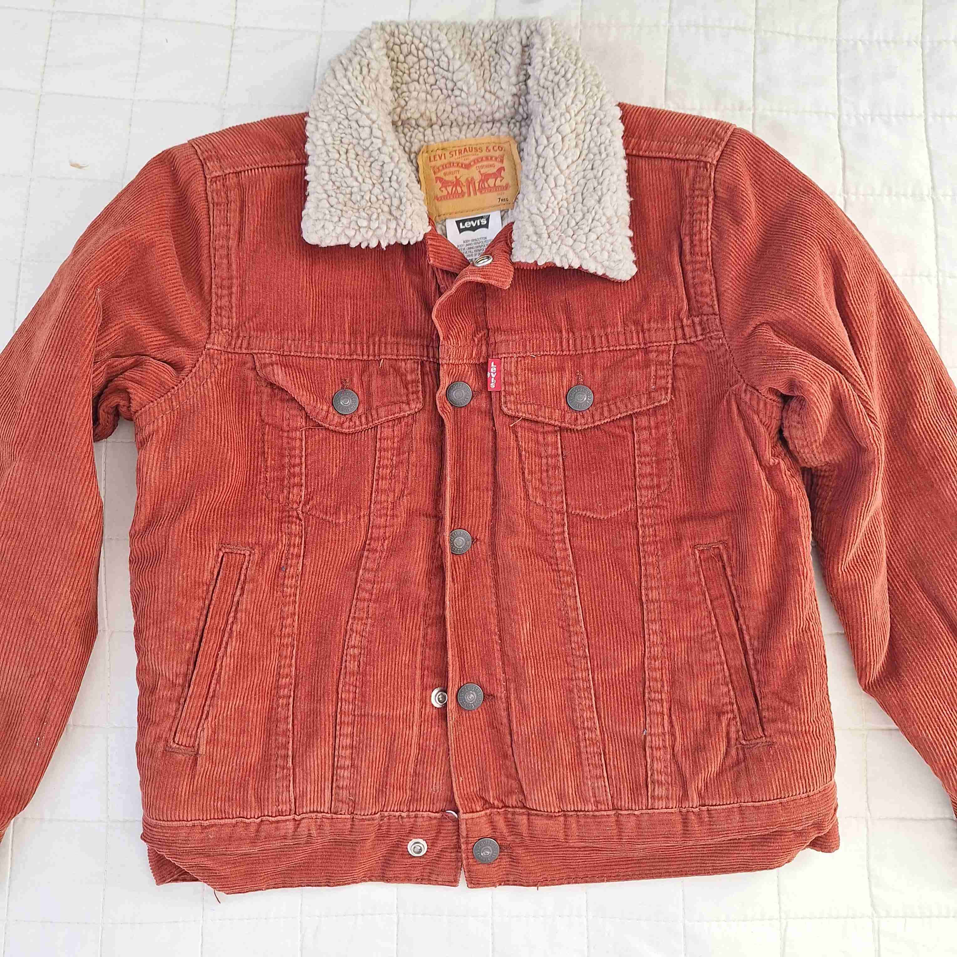 Chaqueta levis  de cotele con chiporro - miniatura 1