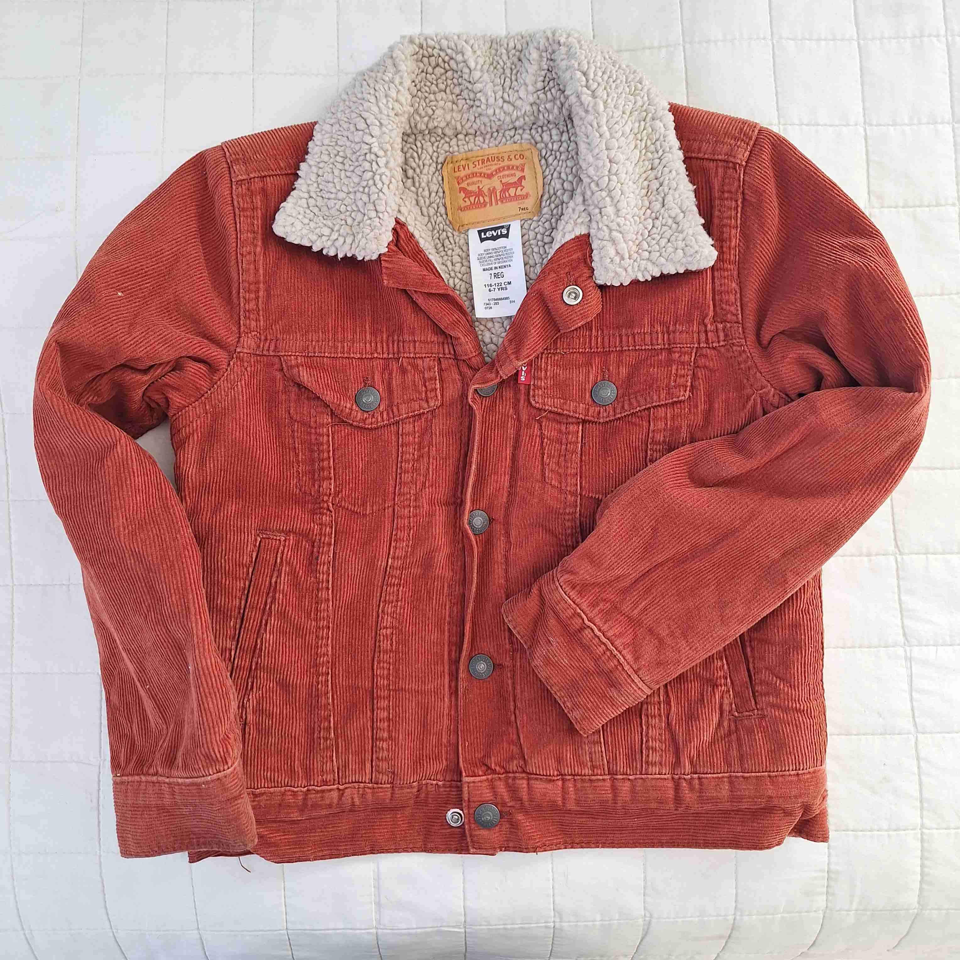 Chaqueta levis  de cotele con chiporro - miniatura 2