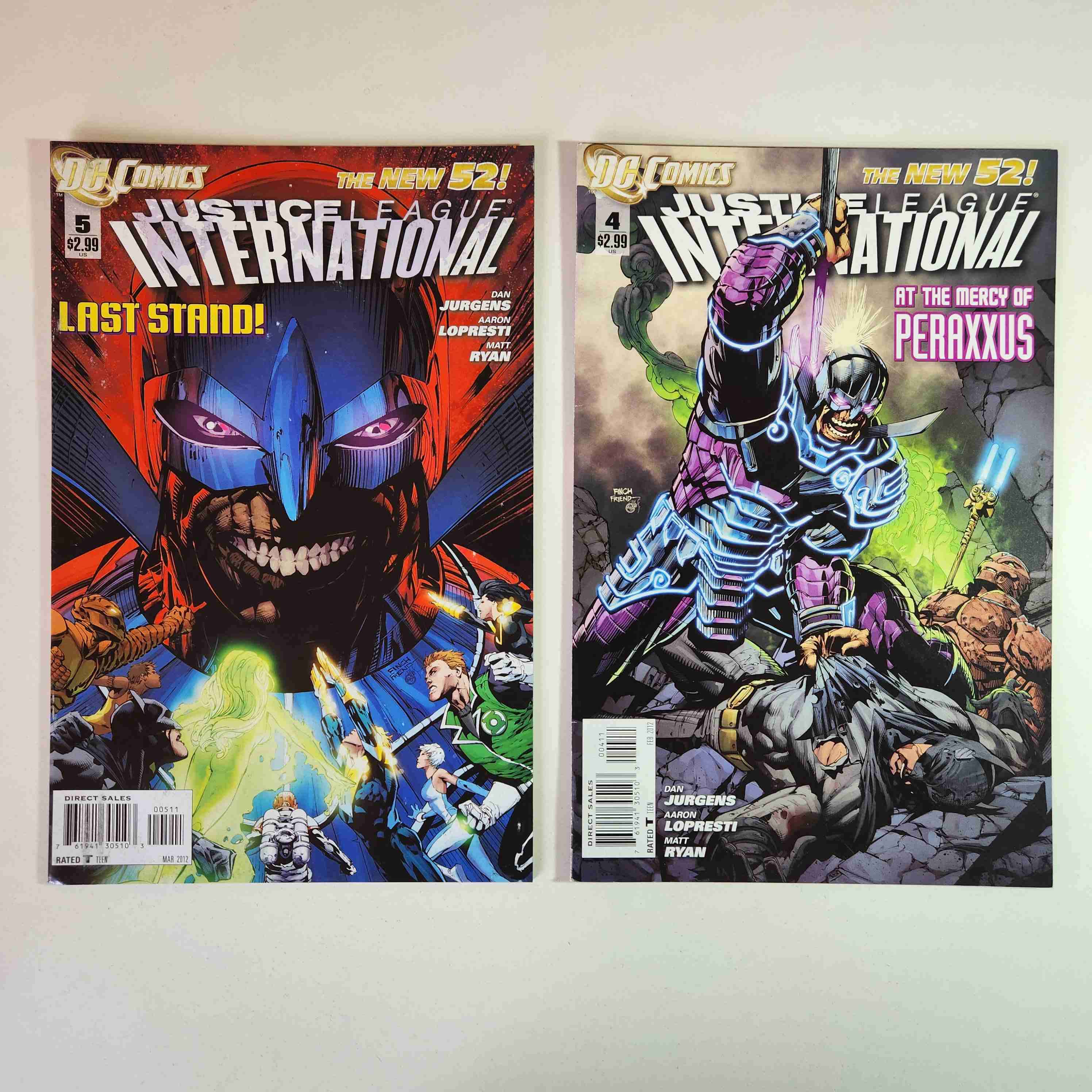 DC COMIC, LIGA DE LA JUSTICIA INTERNACIONAL 2012 🇺🇸 - miniatura 1