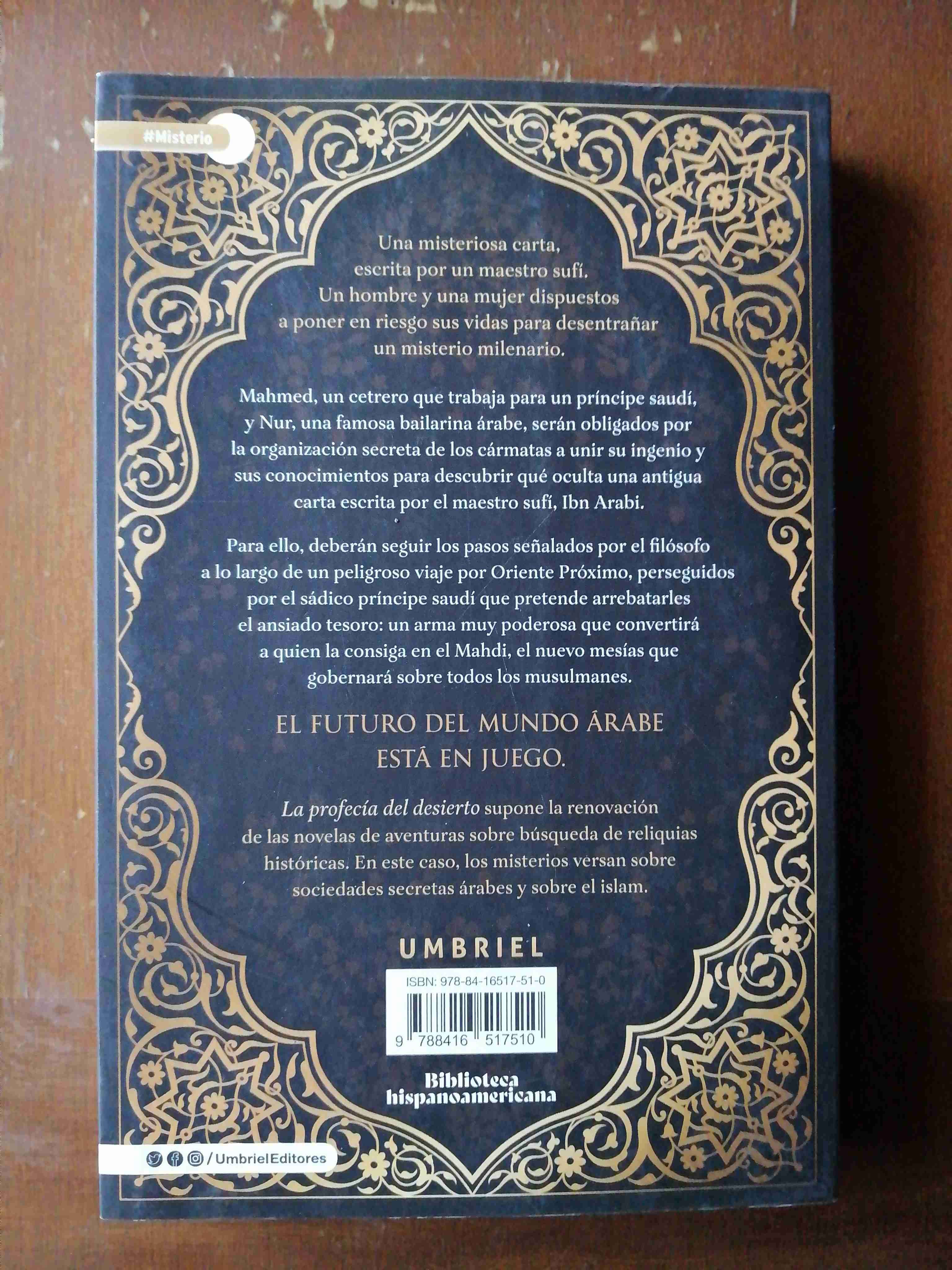 Libro La Profecía del Desierto - miniatura 2