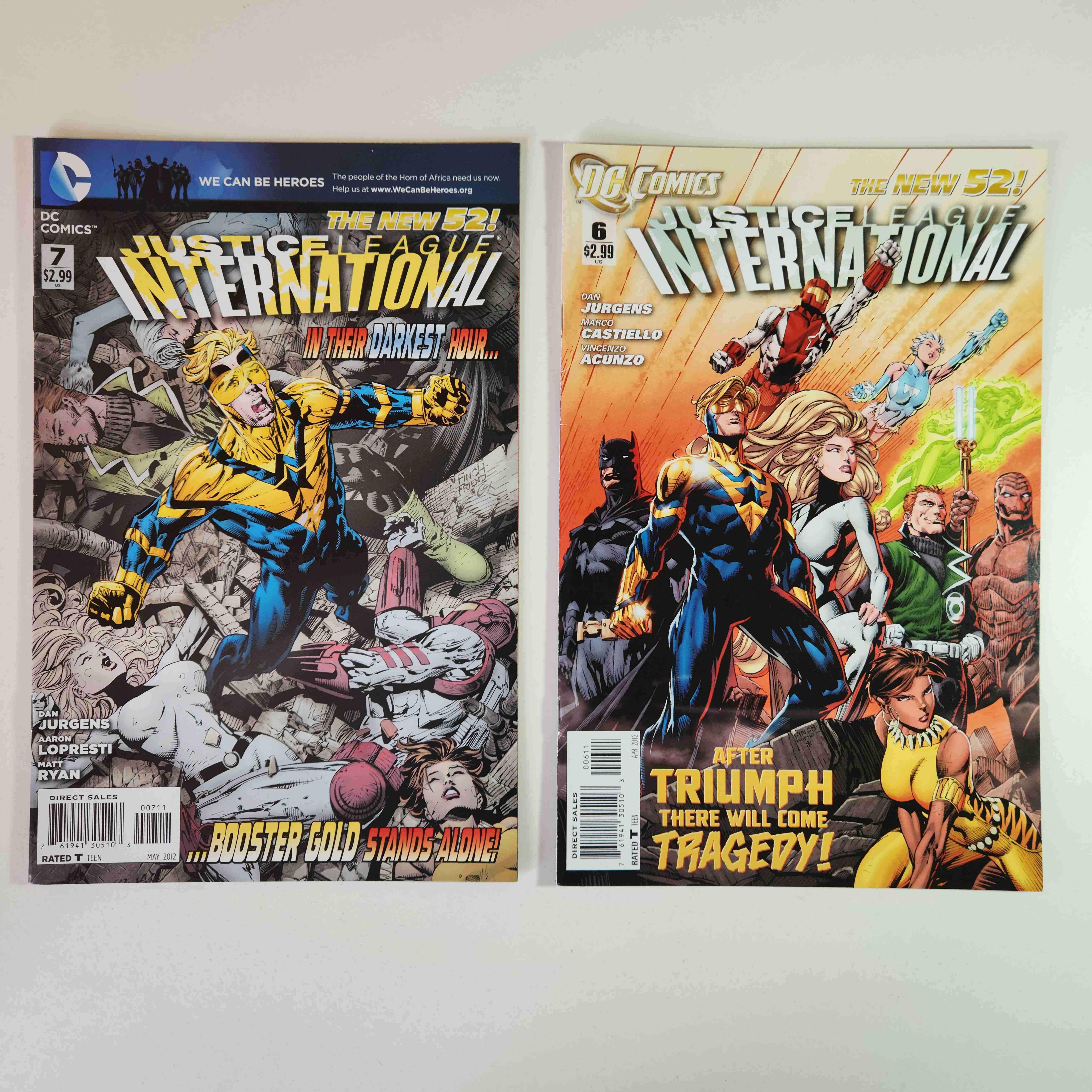 DC COMIC, LIGA DE LA JUSTICIA INTERNACIONAL, 2012 - miniatura 1