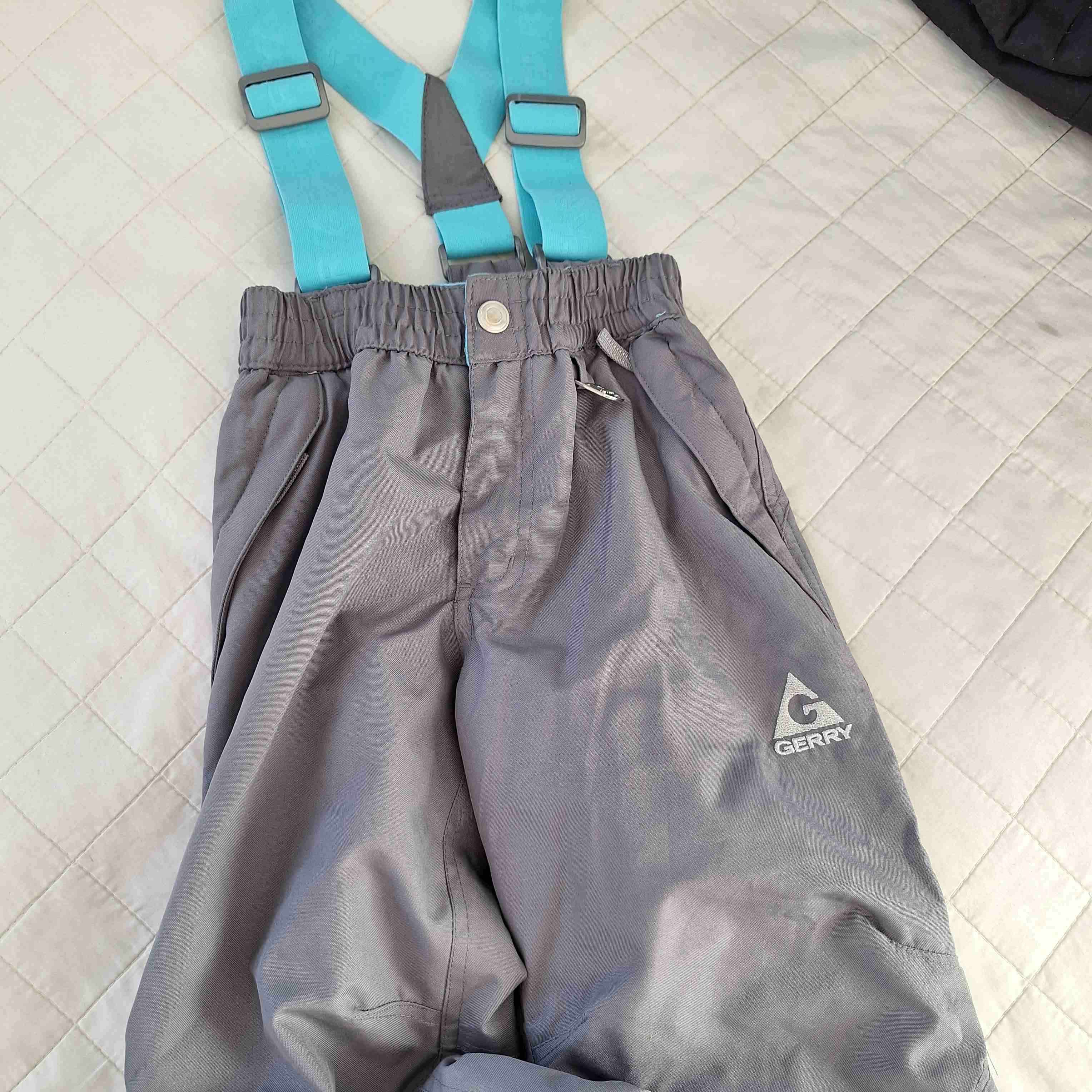 Pantalones de esquí grises Gerry - miniatura 1