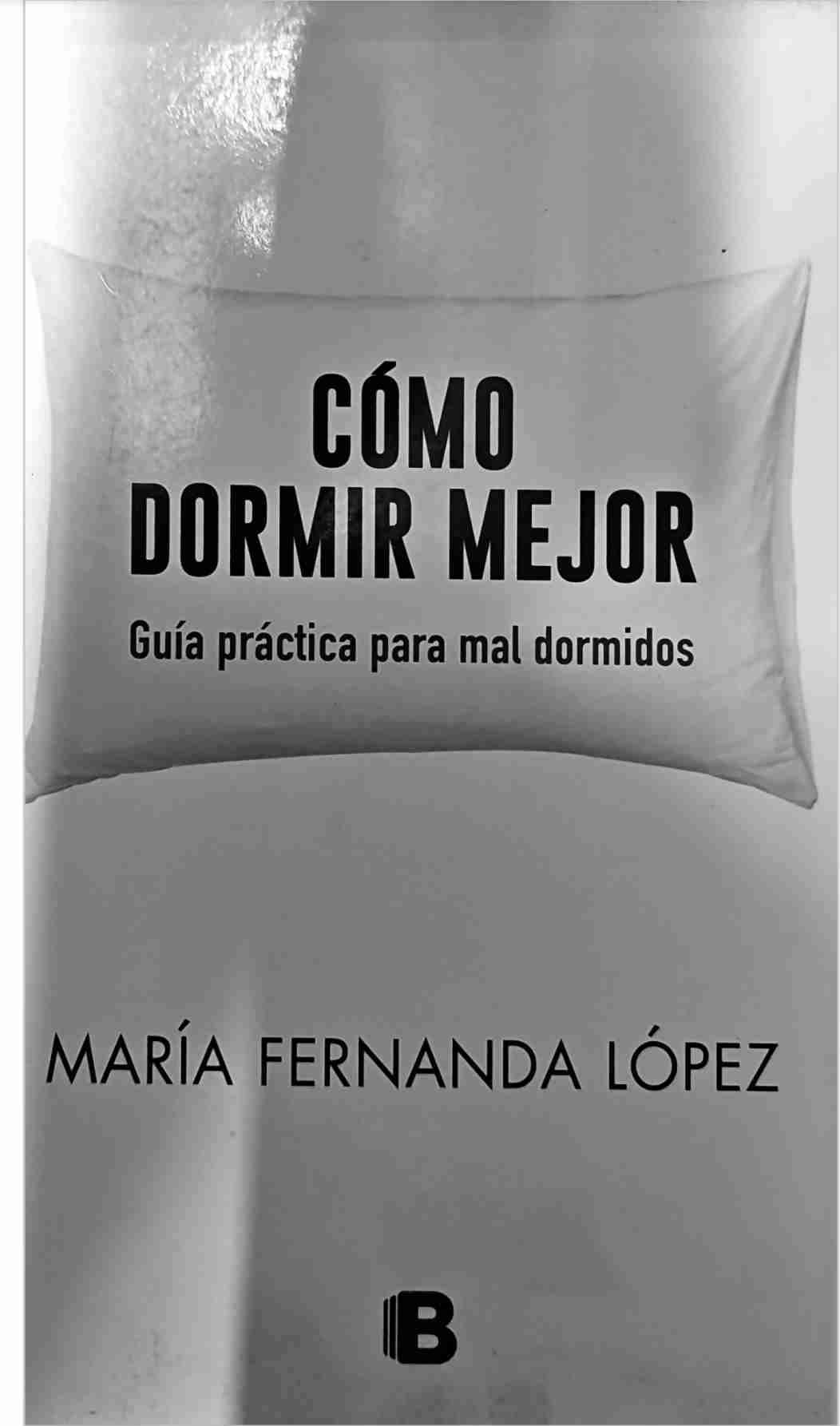 Libro 'Cómo Dormir Mejor'