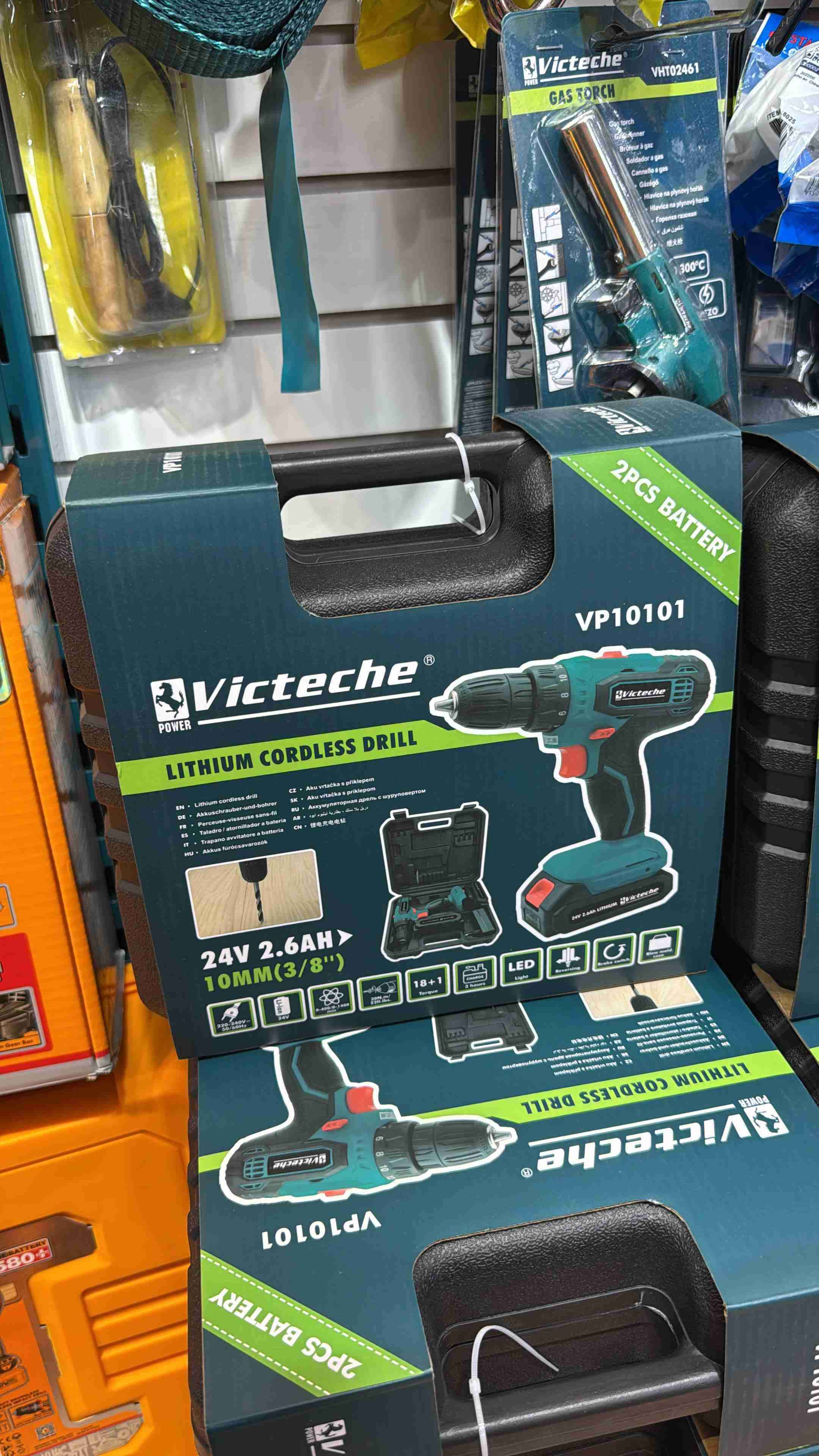 Taladro inalámbrico 24V Victeche - miniatura 1