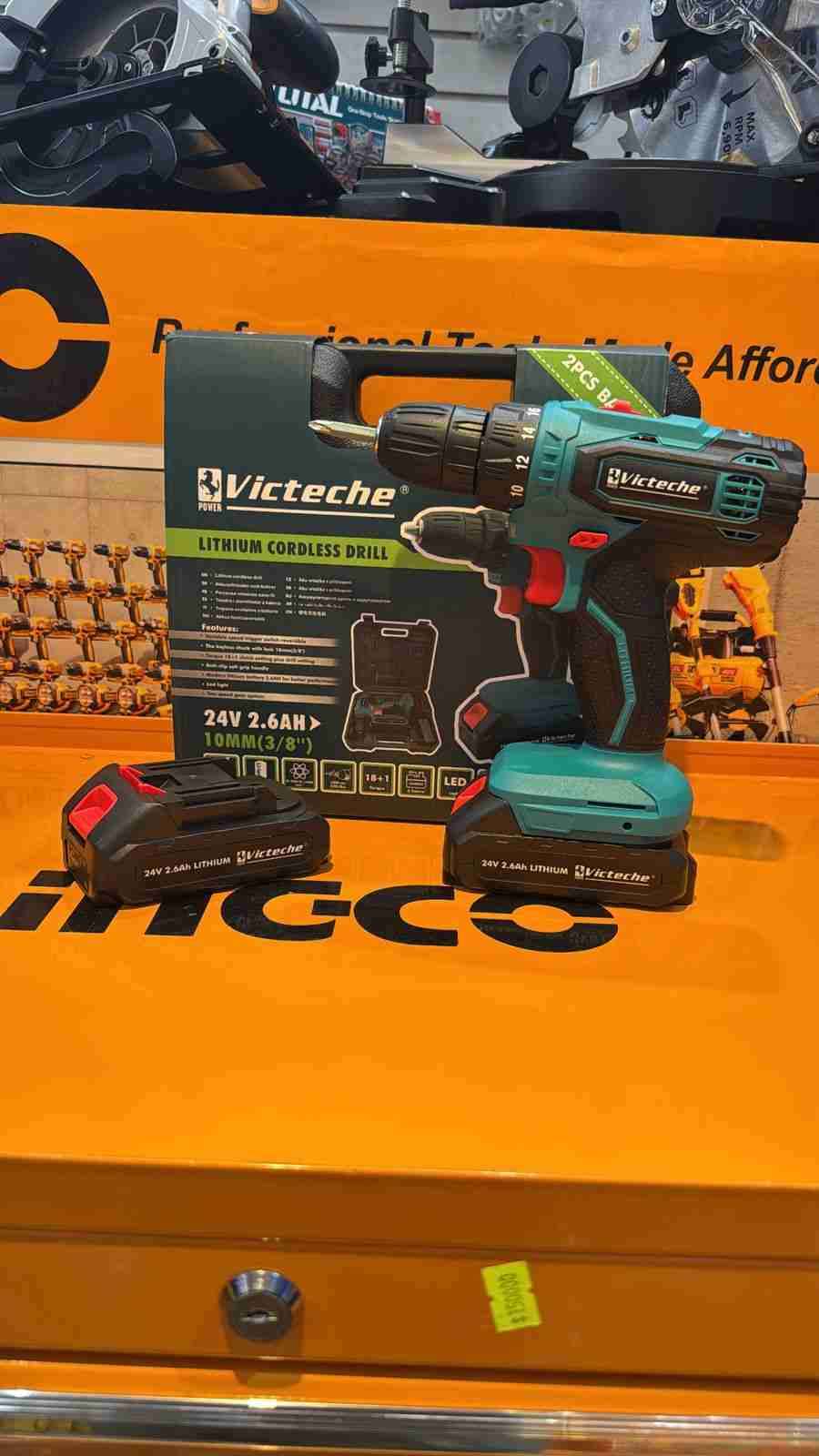 Taladro inalámbrico 24V Victeche - miniatura 3