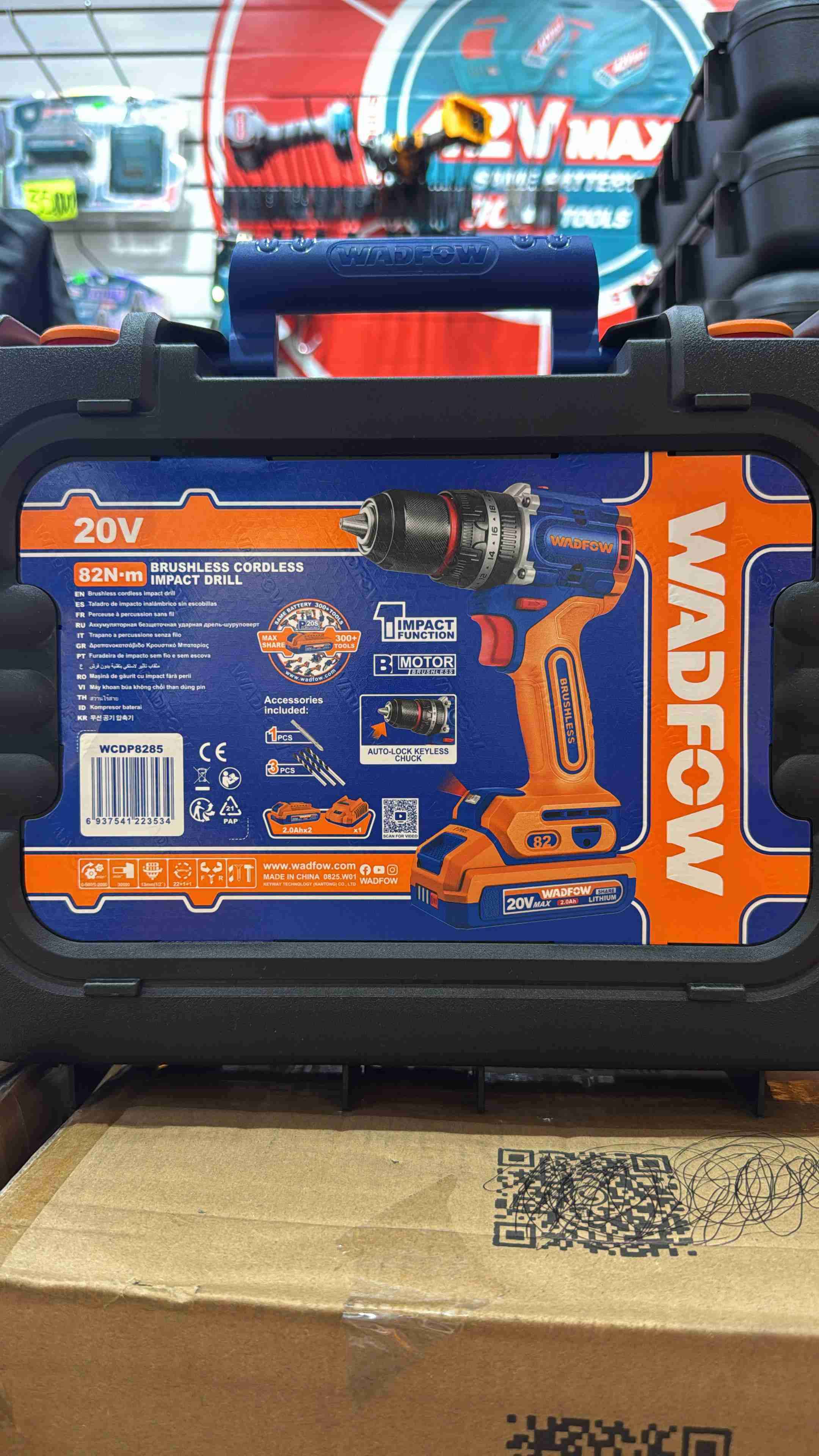 Taladro inalámbrico 20V WADFOW - miniatura 1