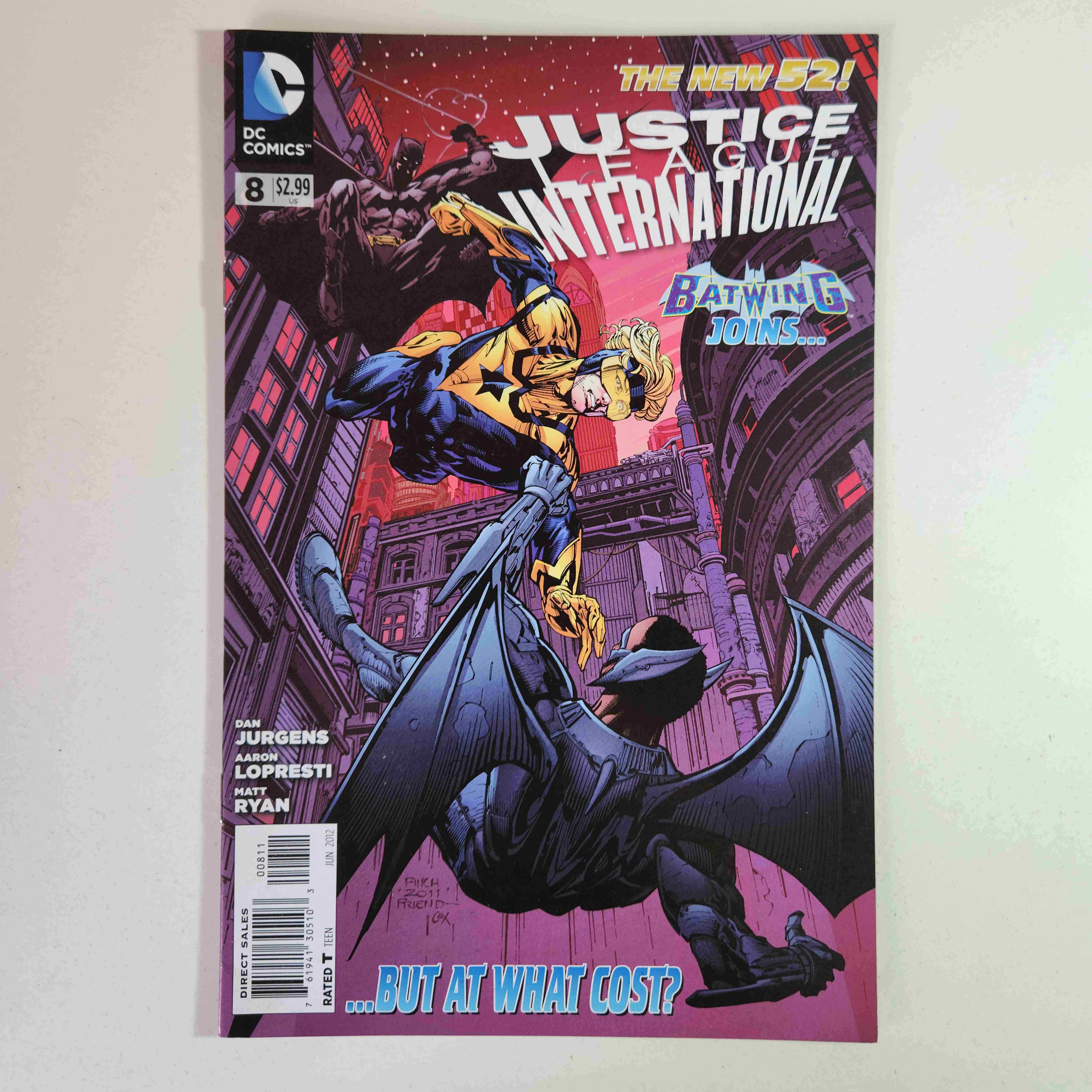 DC COMIC, LIGA DE LA JUSTICIA INTERNACIONAL 2012 🇺🇸 - miniatura 1