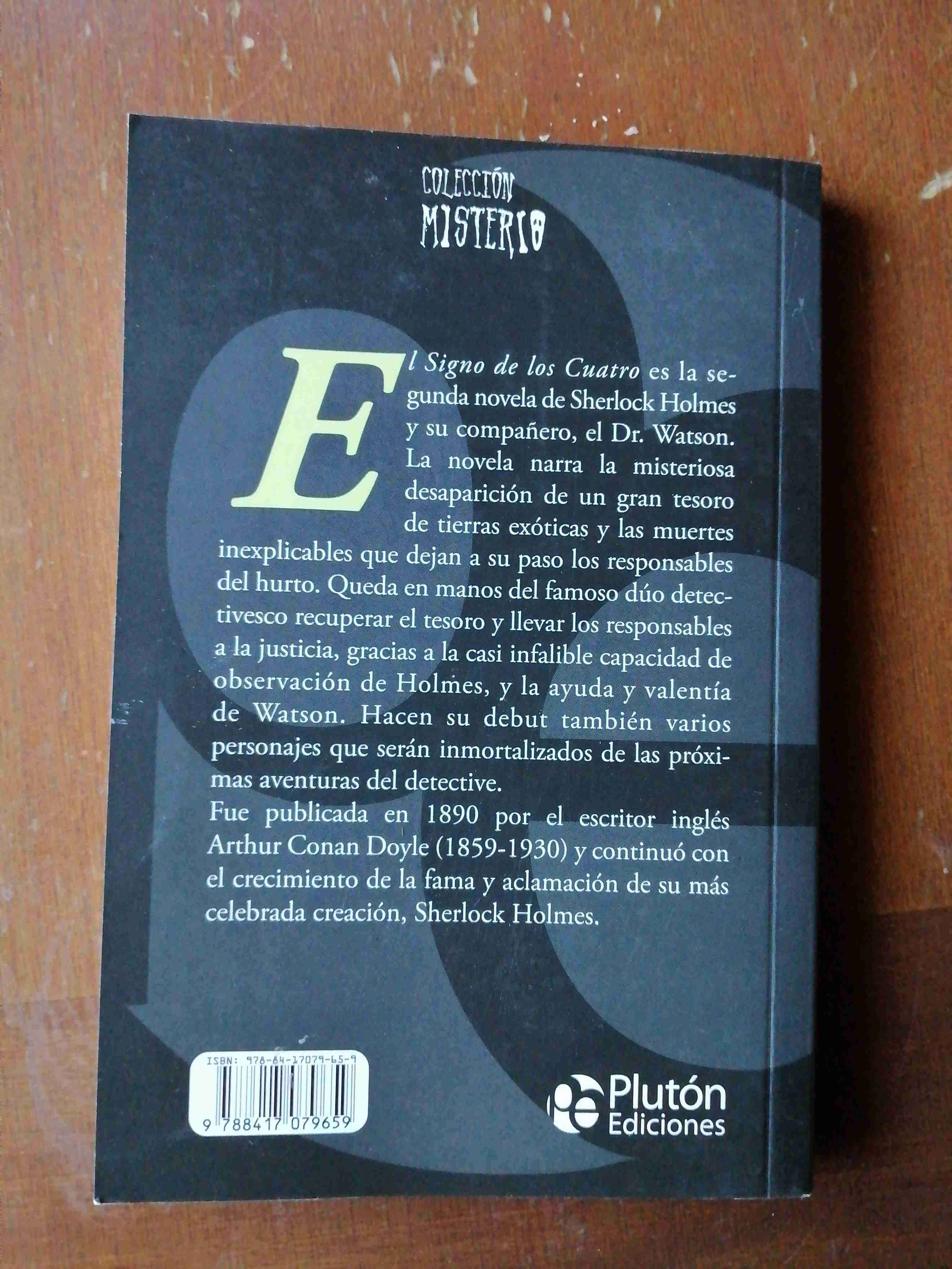 Libro 'El Signo de los Cuatro' - miniatura 2