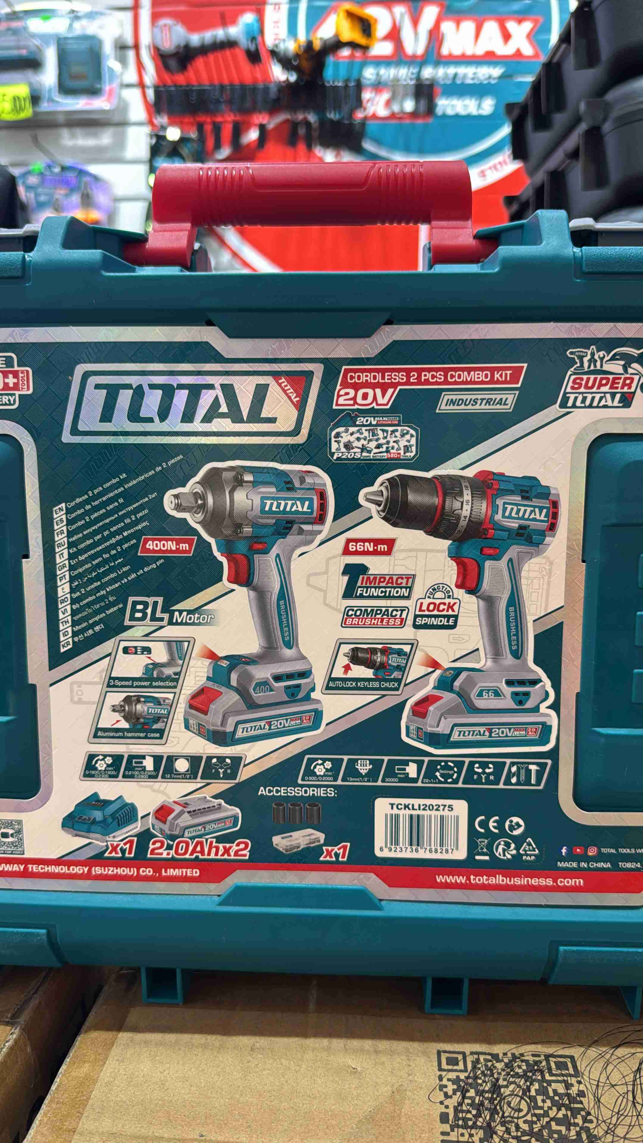 Kit de herramientas Total 20V - miniatura 1