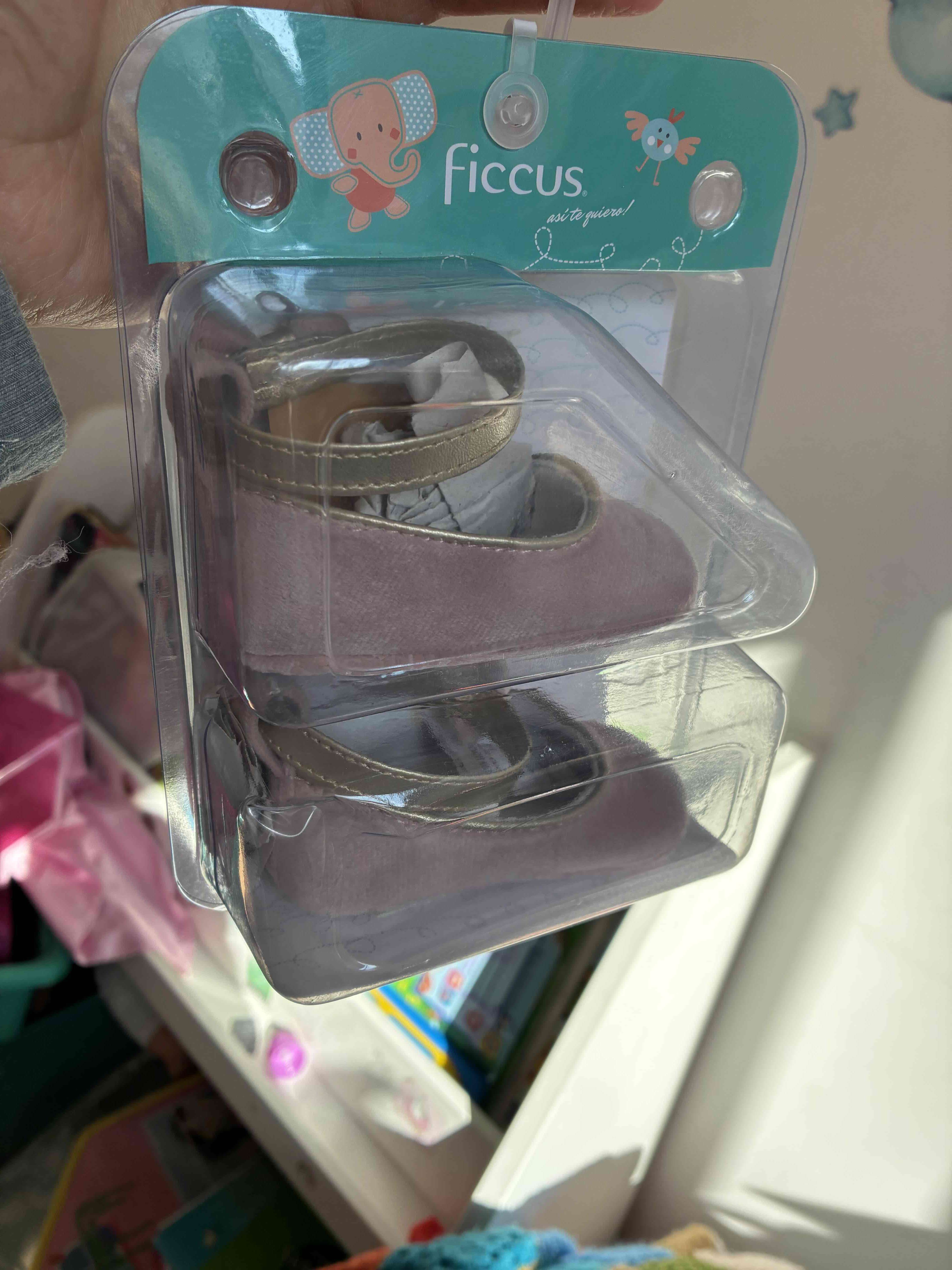 Zapatos de bebé rosa Ficcus - miniatura 1
