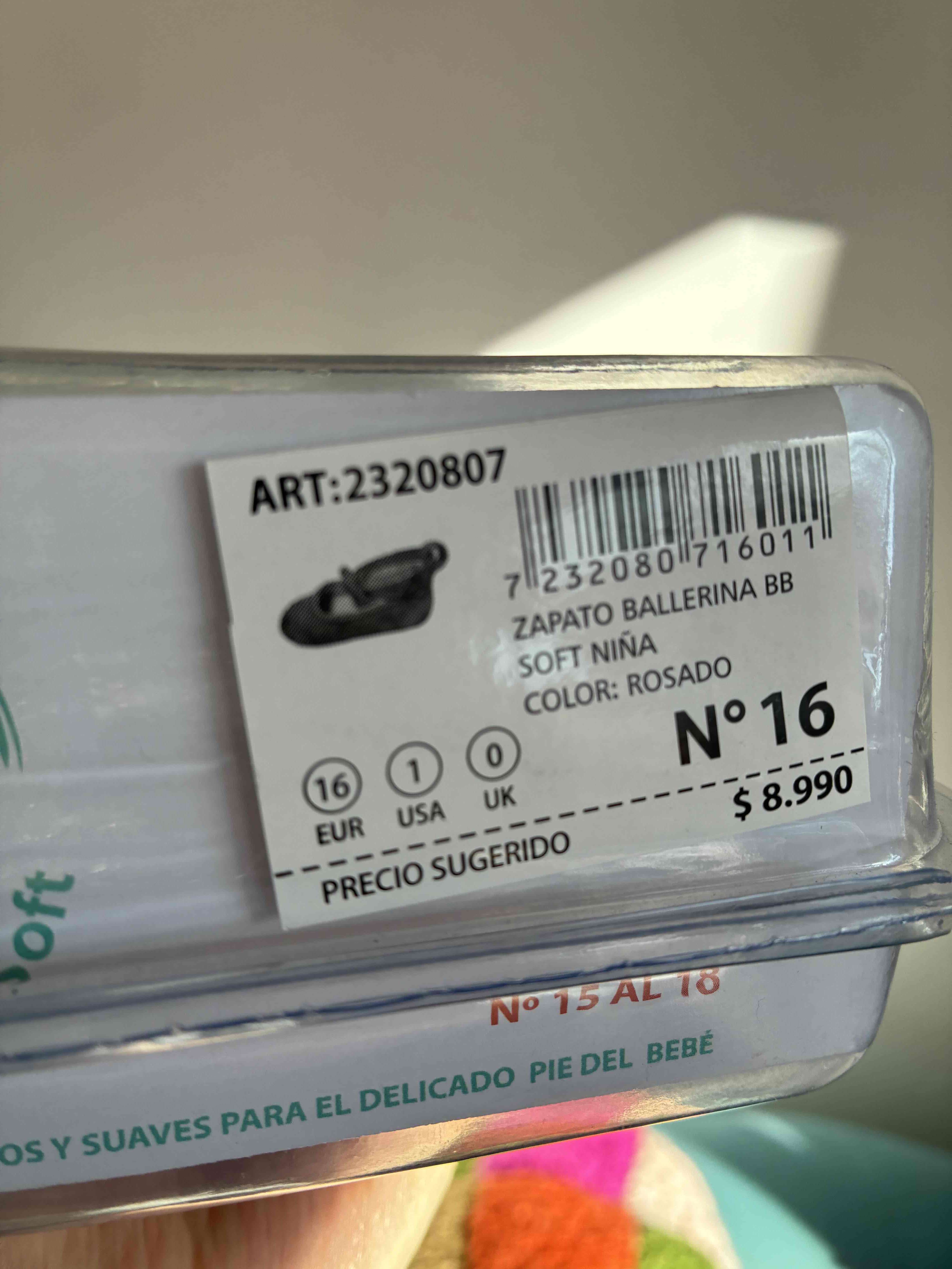 Zapatos de bebé rosa Ficcus - miniatura 3