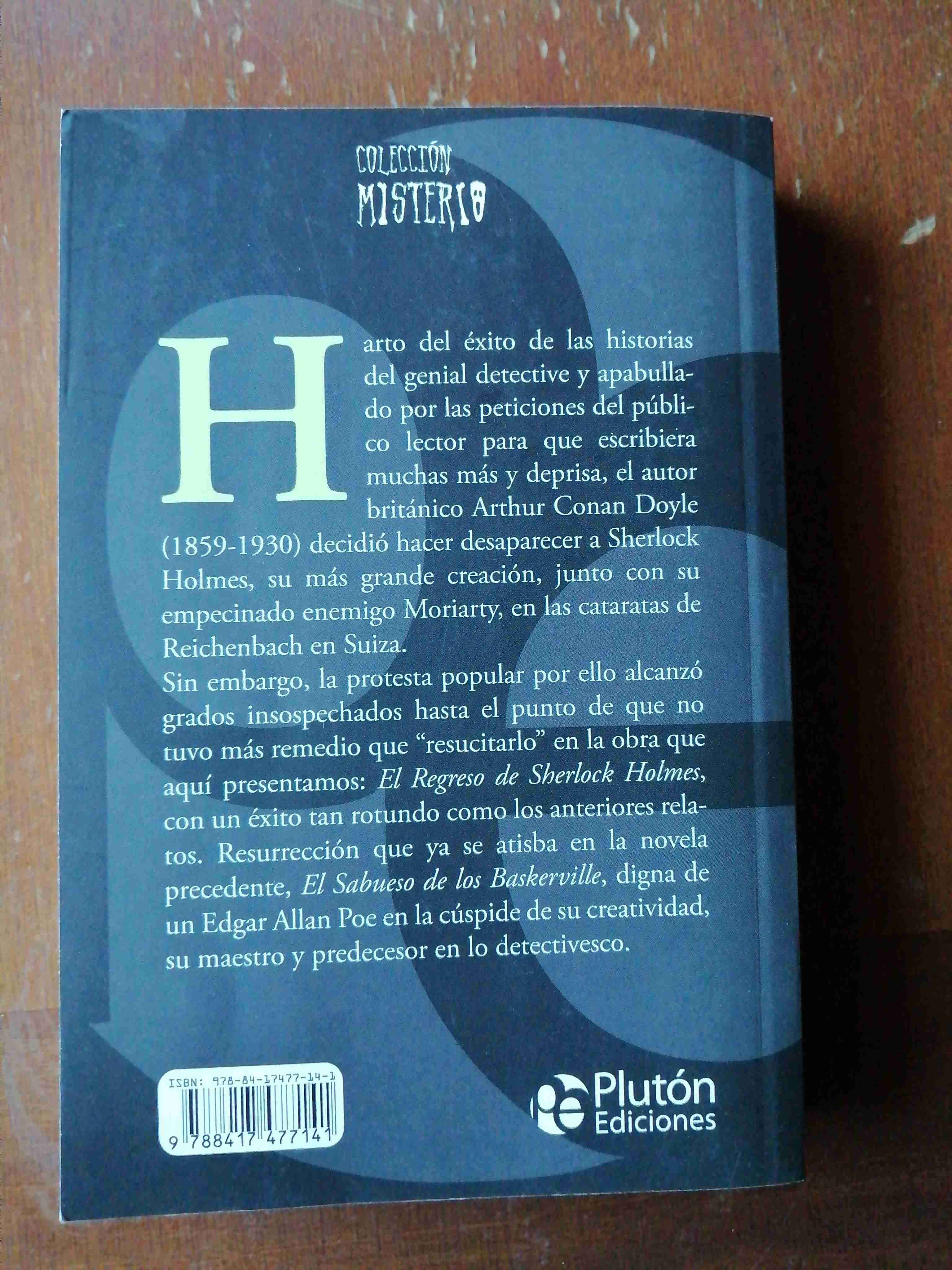 Libro 'El Regreso de Sherlock Holmes' - miniatura 2