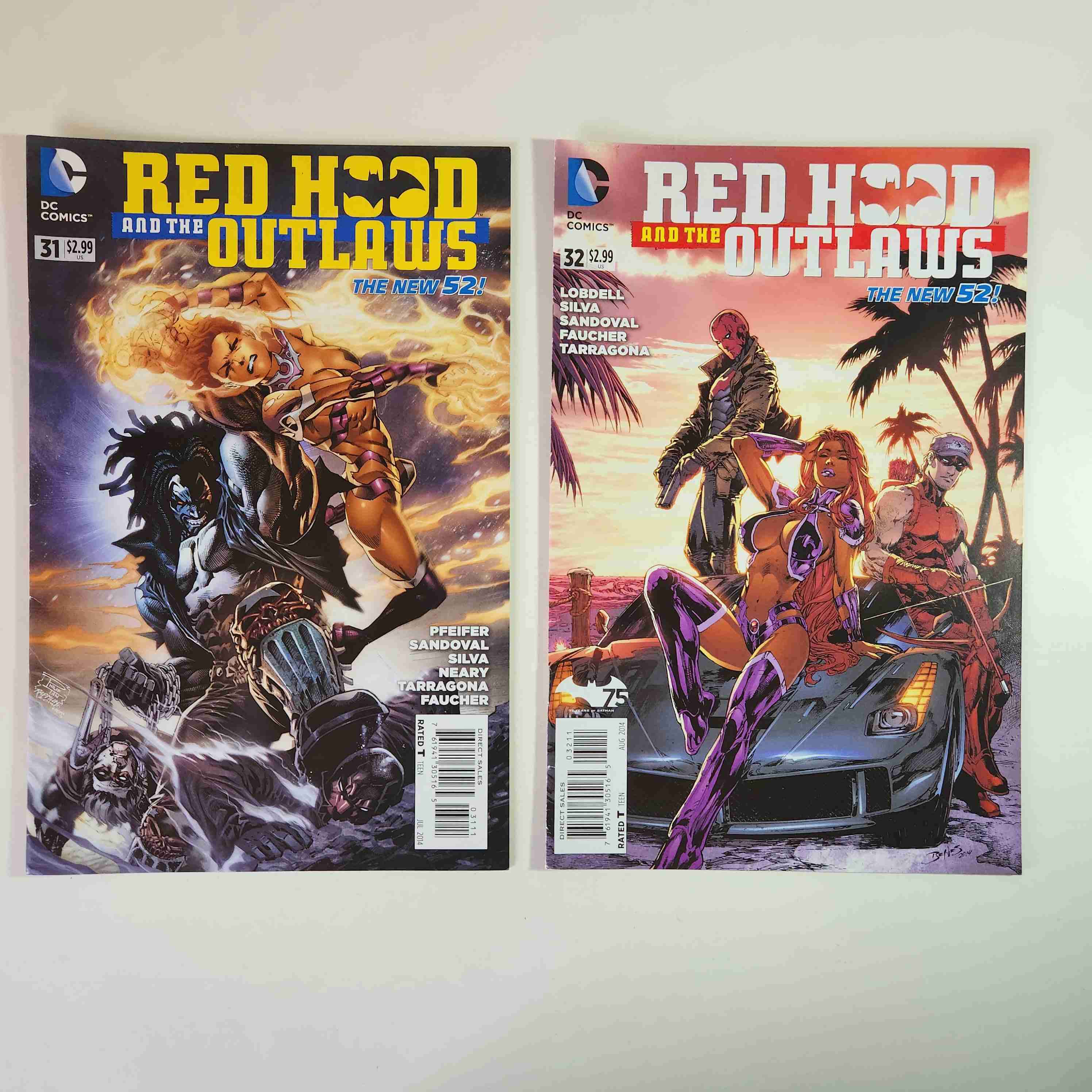 DC COMICS, RED HOOD OUTLAWS, AÑO 2014 🇺🇸 - miniatura 1