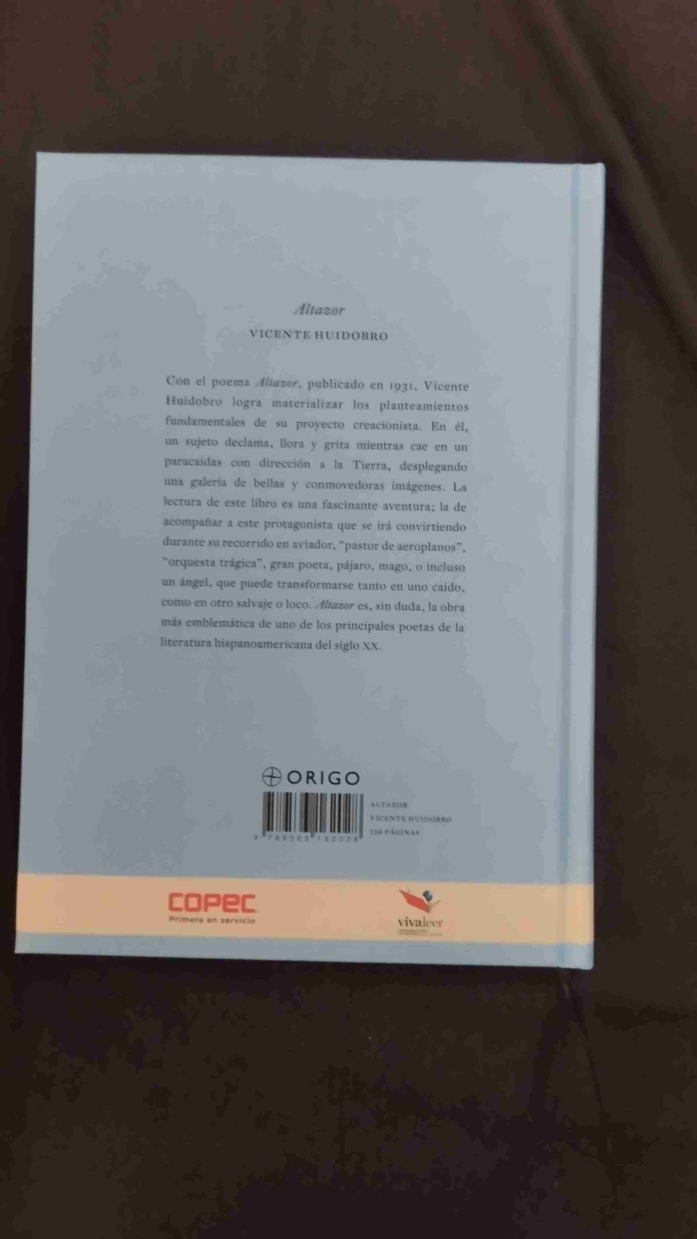 Libro Altazor Vicente Huidobro - miniatura 2