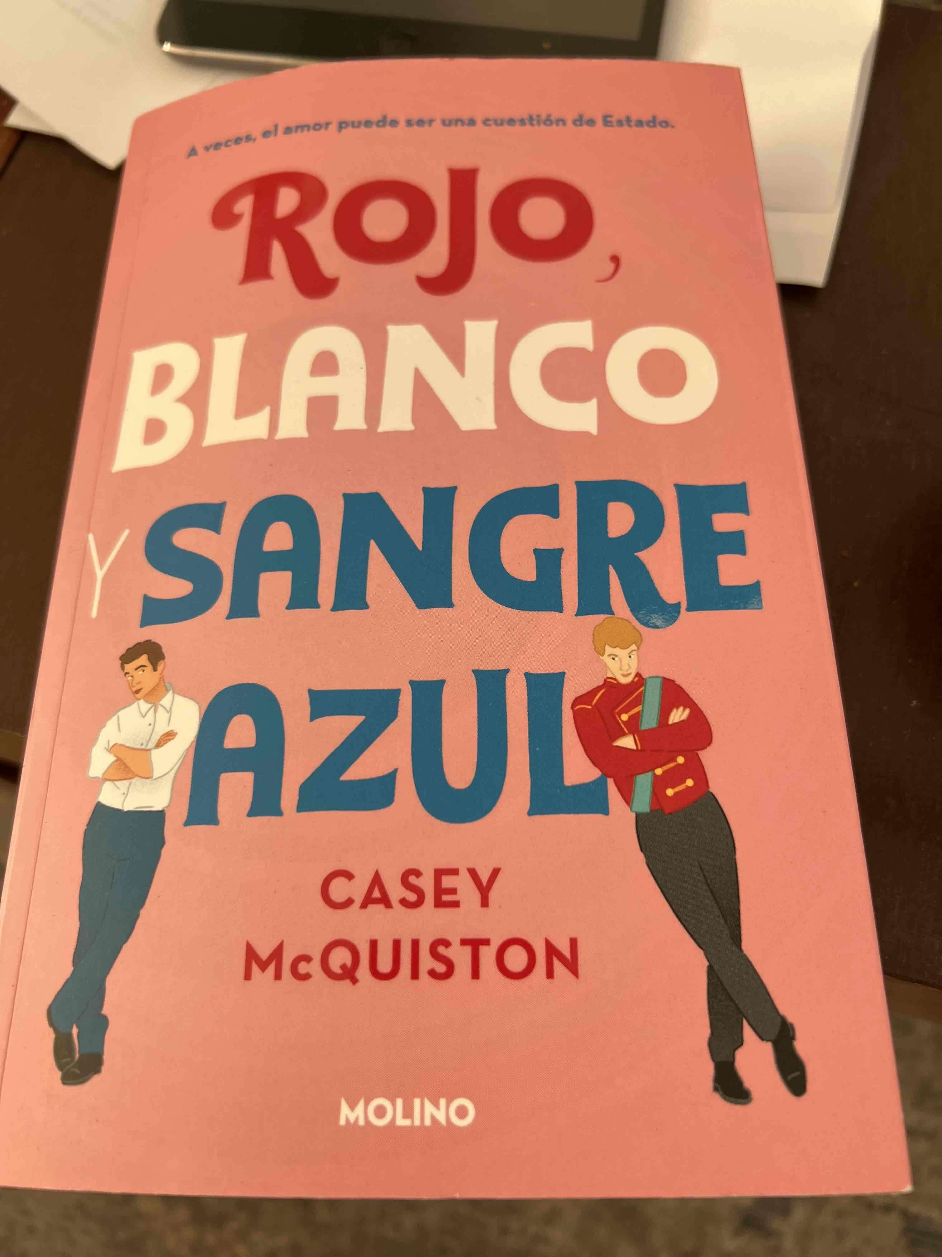 Libro Rojo, Blanco y Sangre Azul - miniatura 1