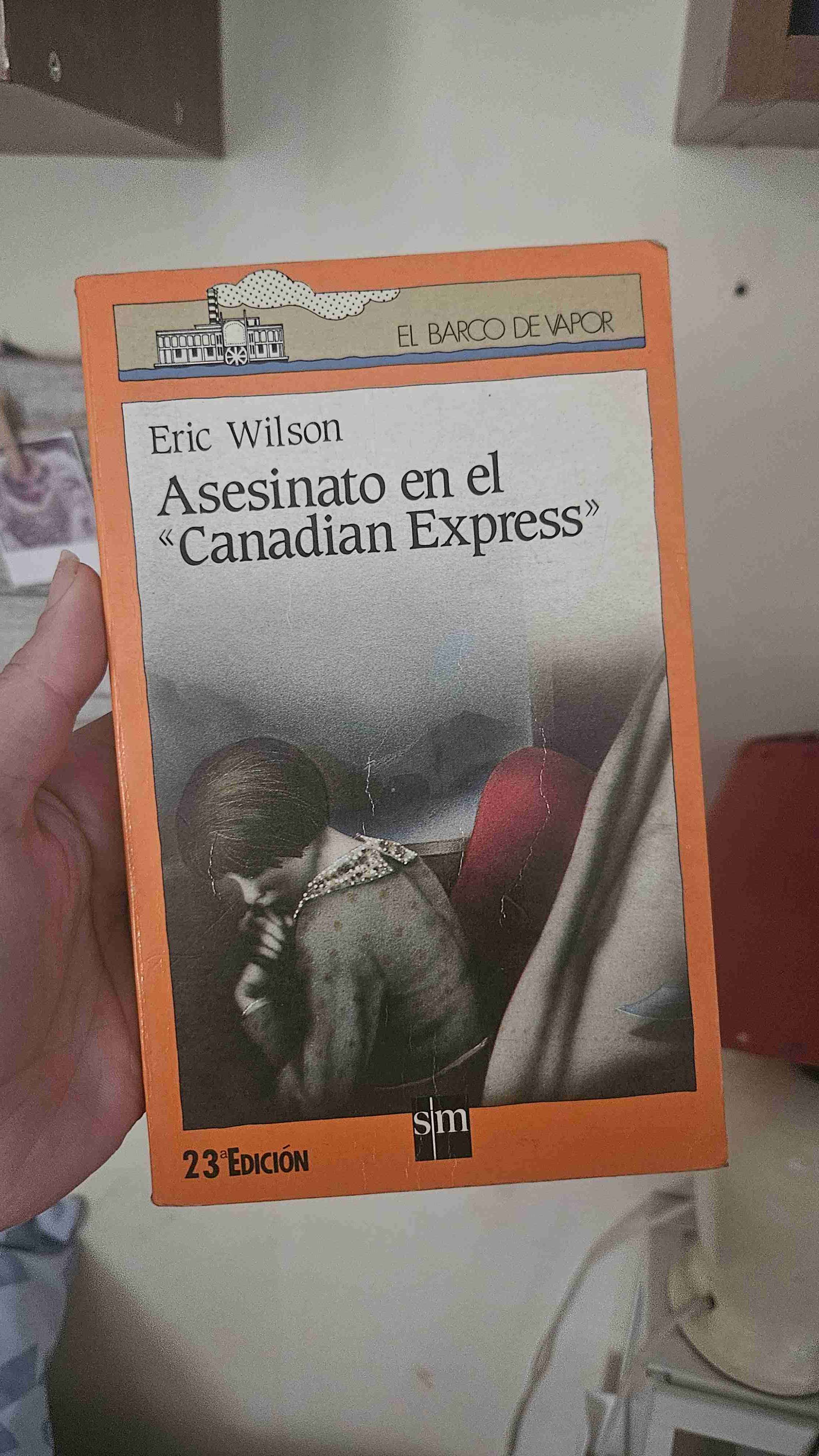 Libro 'Asesinato en el Canadian Express'