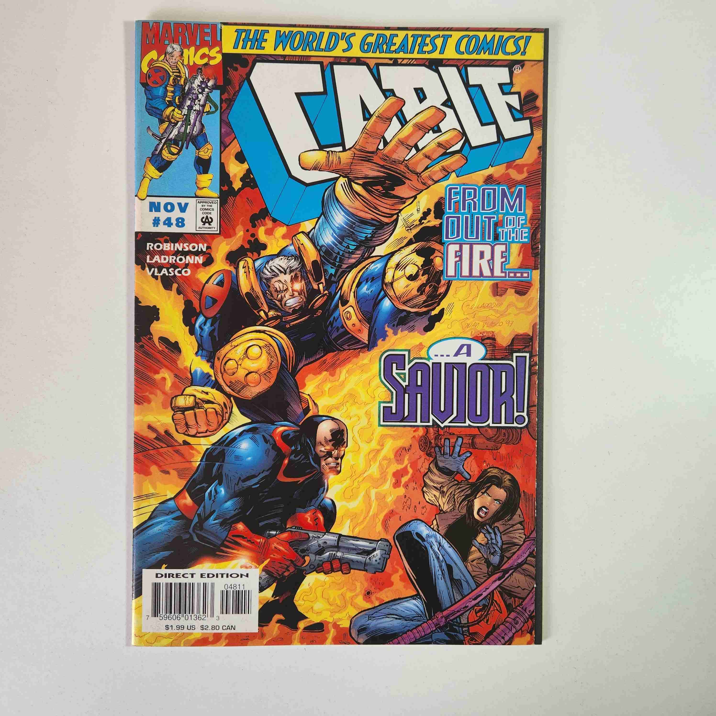 MARVEL COMICS, CABLE, AÑO 1997 🇺🇸 - miniatura 1