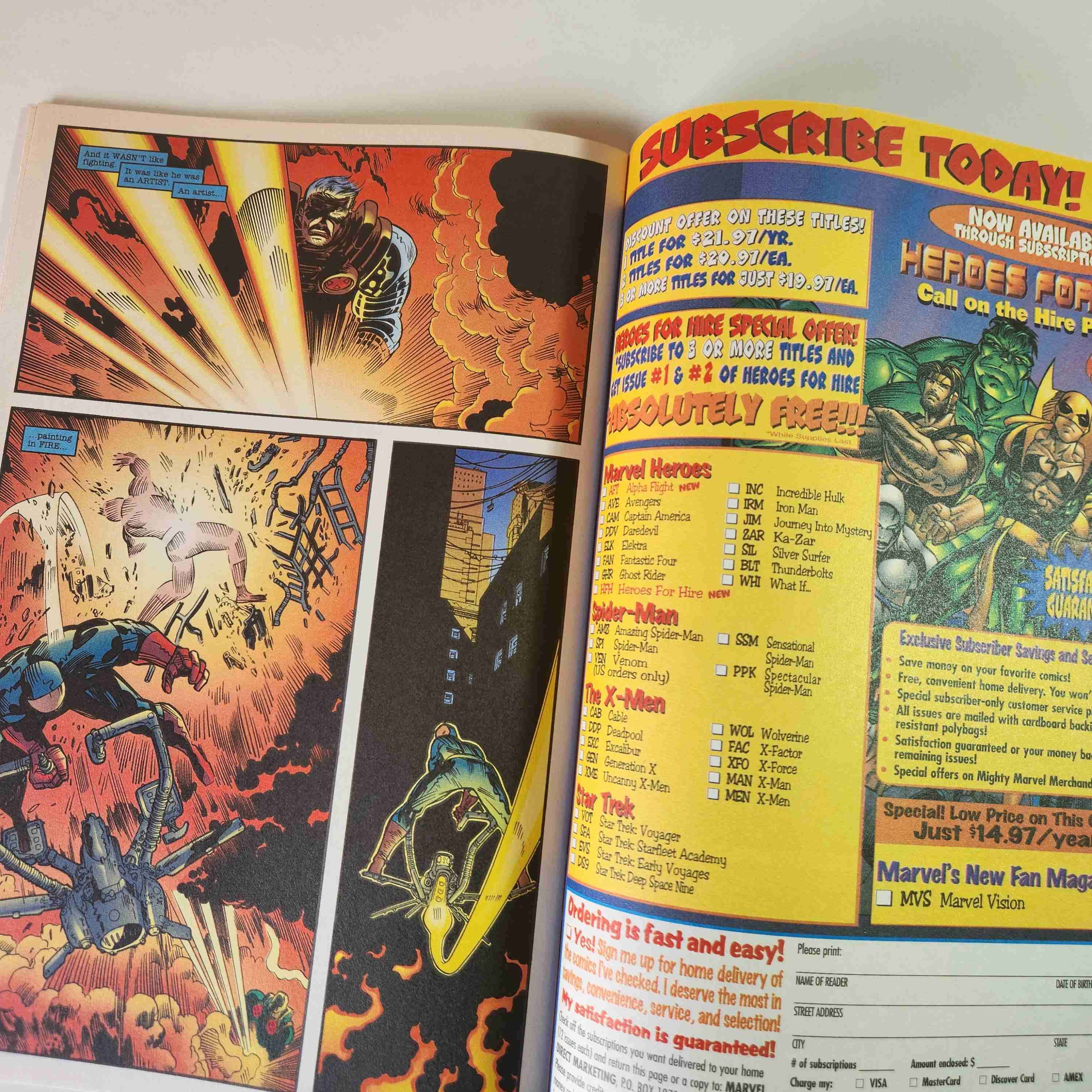 MARVEL COMICS, CABLE, AÑO 1997 🇺🇸 - miniatura 4