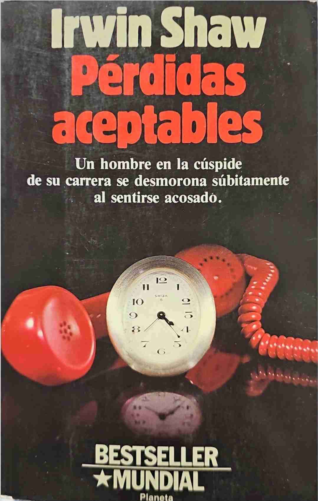 Libro Pérdidas Aceptables de Irwin Shaw