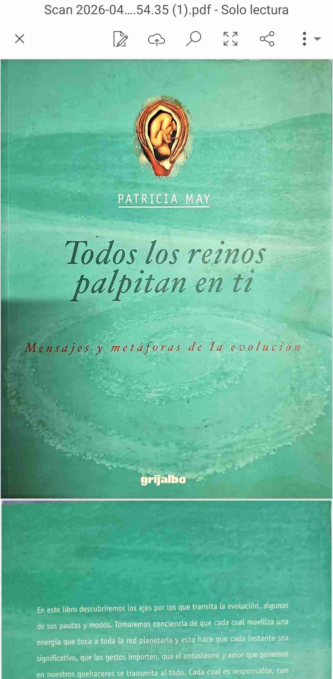 Libro 'Todos los reinos palpitan en ti'