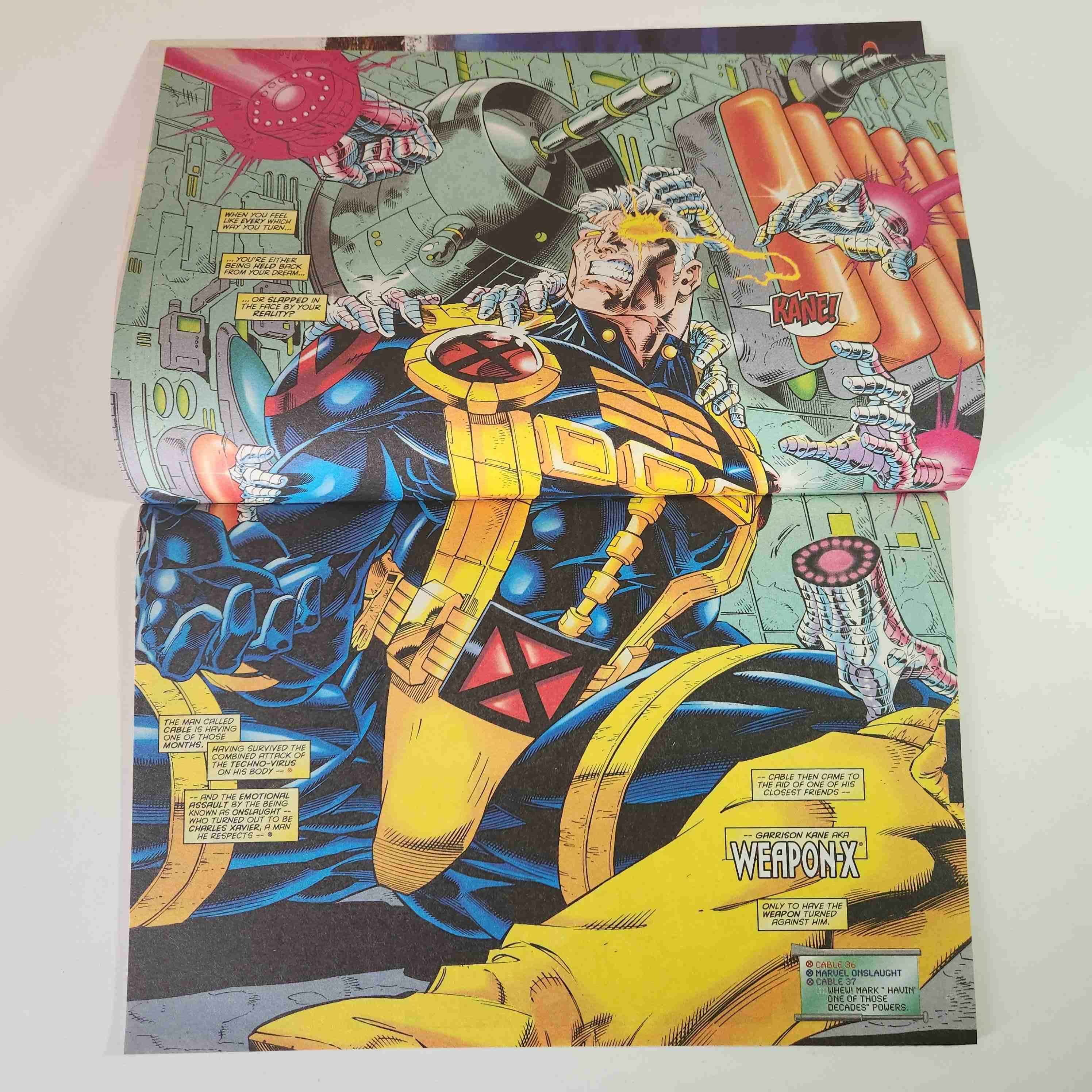 MARVEL COMICS, CABLE, AÑO 1997 🇺🇸 - miniatura 3