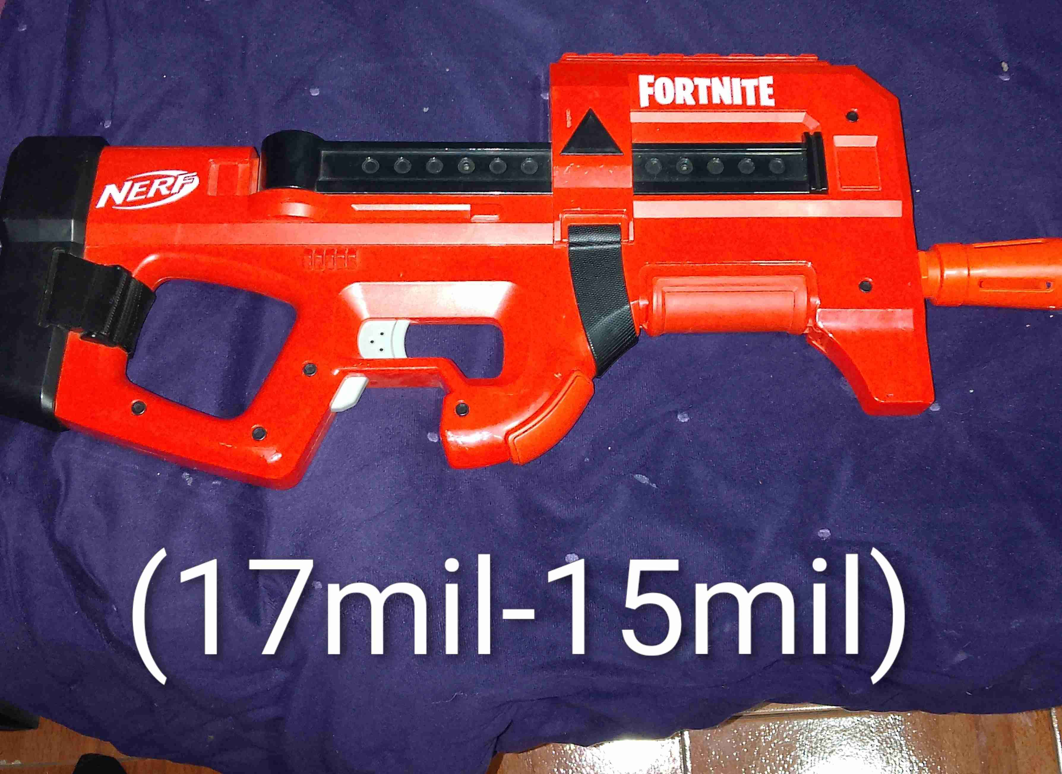Lanzador Nerf Fortnite rojo