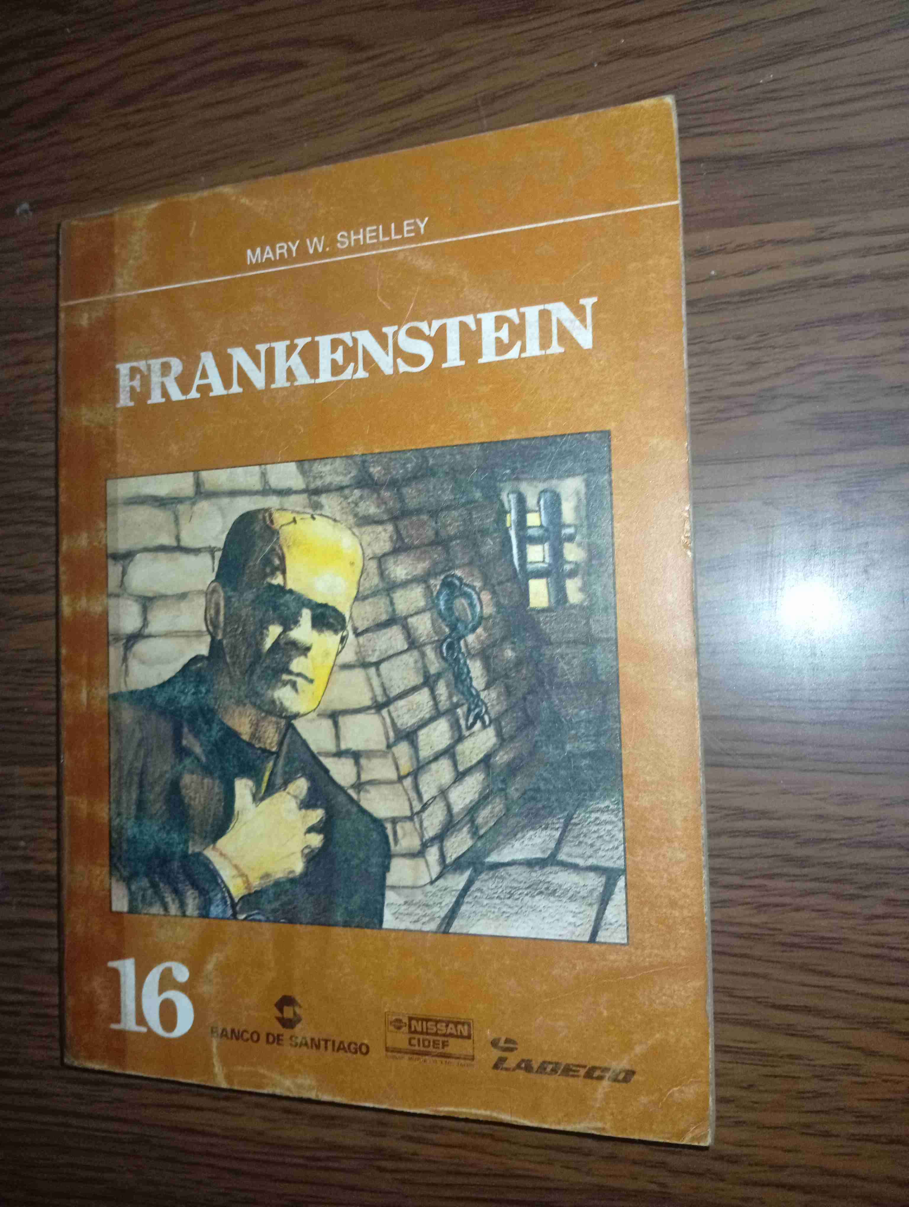 Libro Frankenstein edición vintage