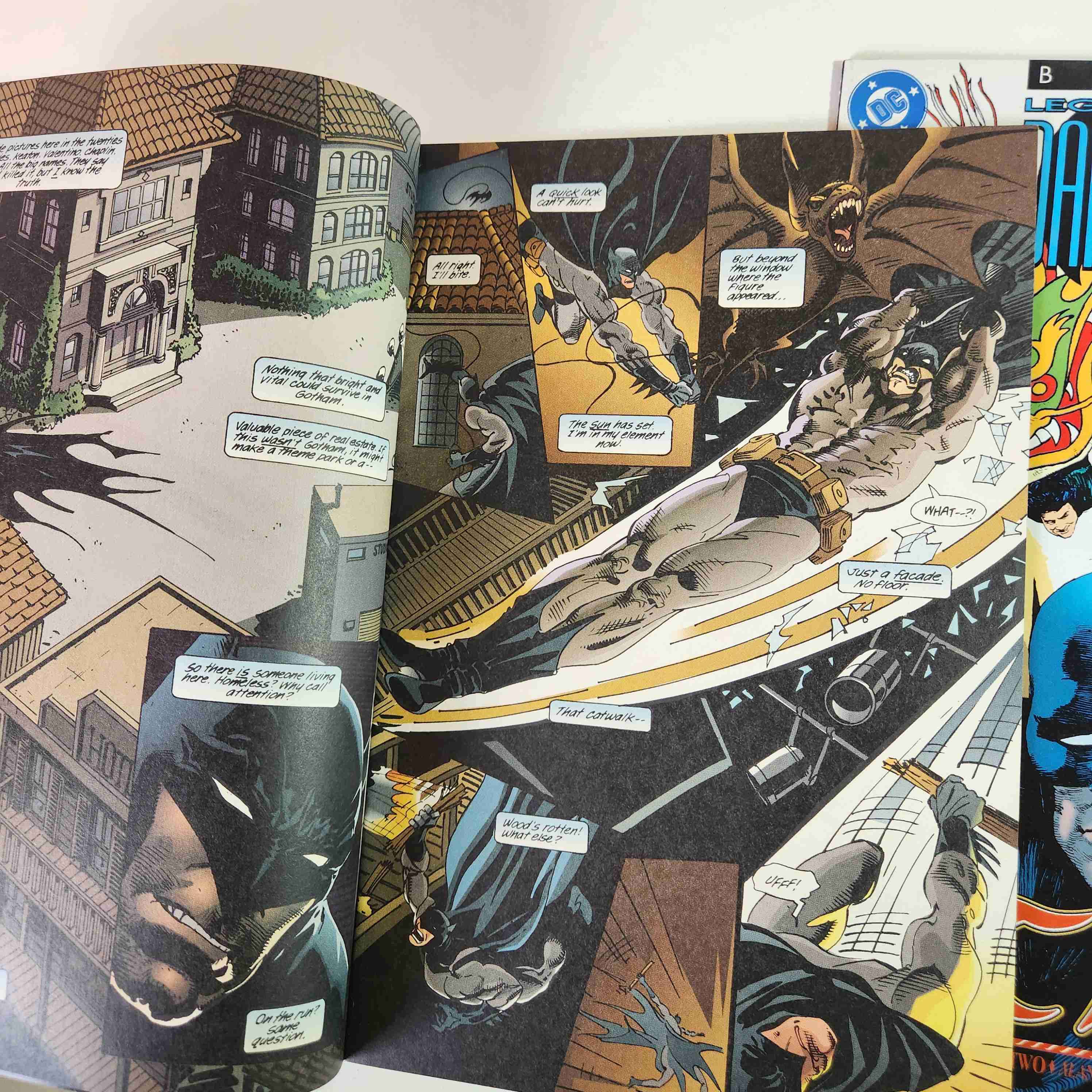 DC COMICS, BATMAN DARK KNIGHT, AÑO 1993 🇺🇸 - miniatura 3