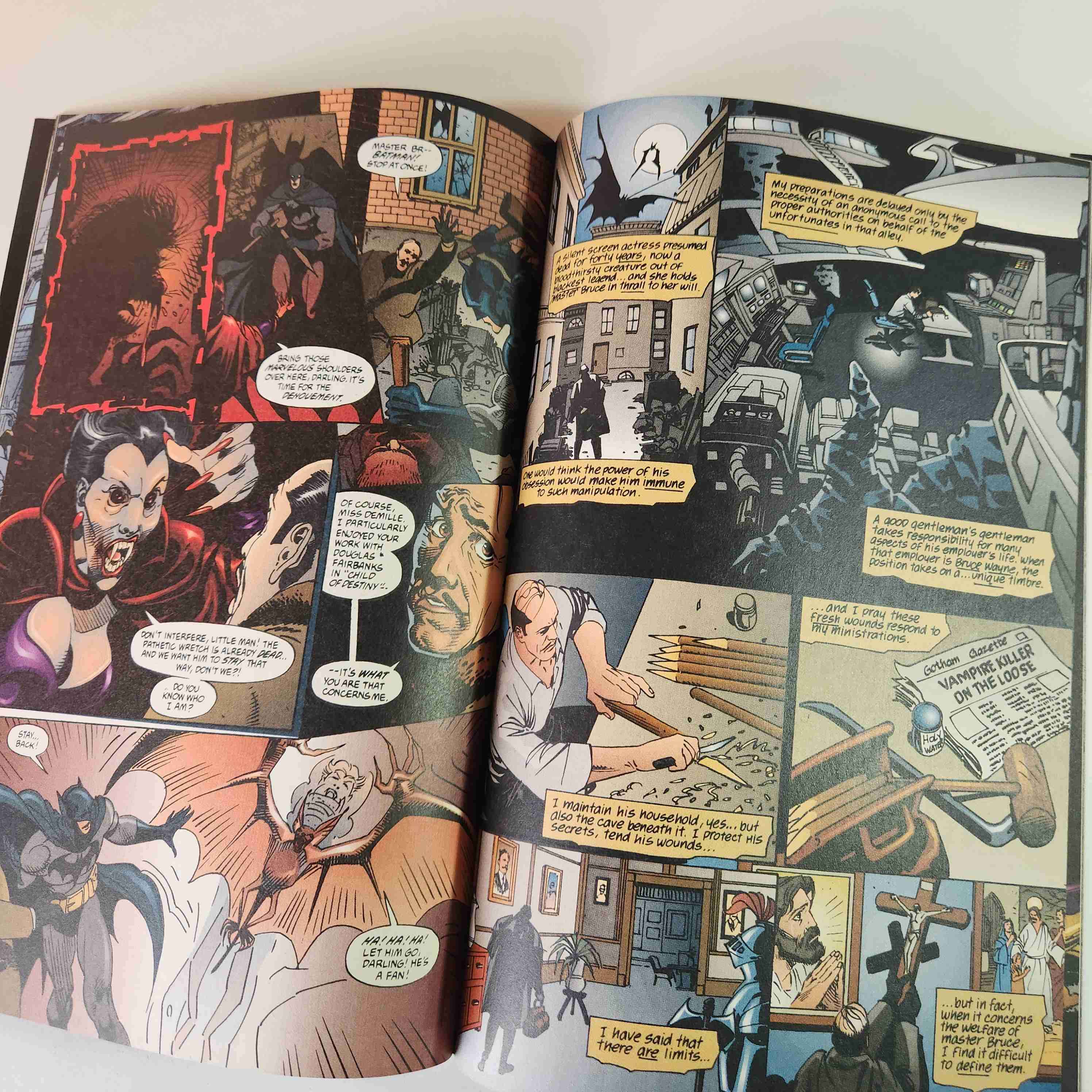 DC COMICS, BATMAN DARK KNIGHT, AÑO 1993 🇺🇸 - miniatura 5