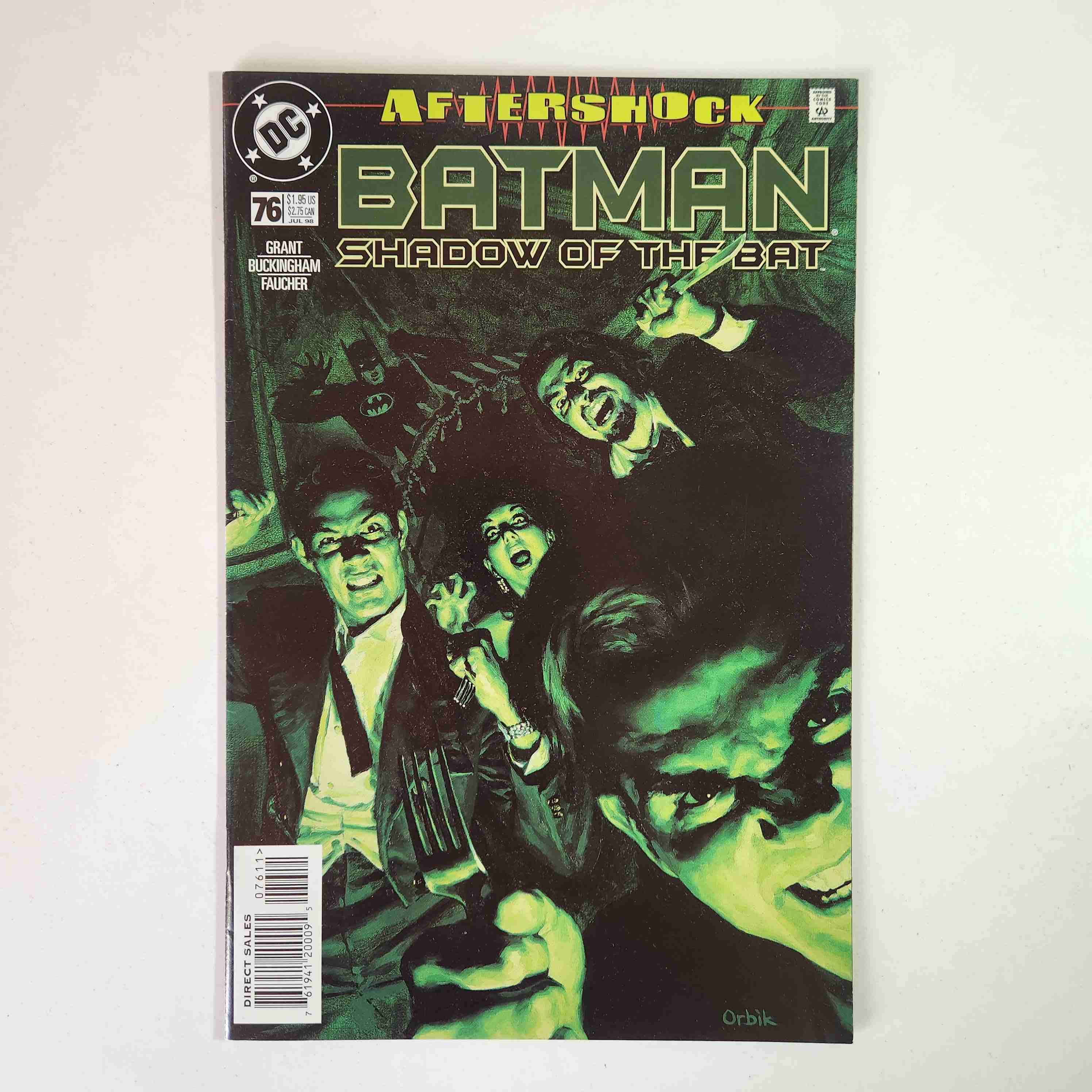 DC COMICS, BATMAN SHADOW OF THE BAT, AÑO 1998 🇺🇸 - miniatura 1