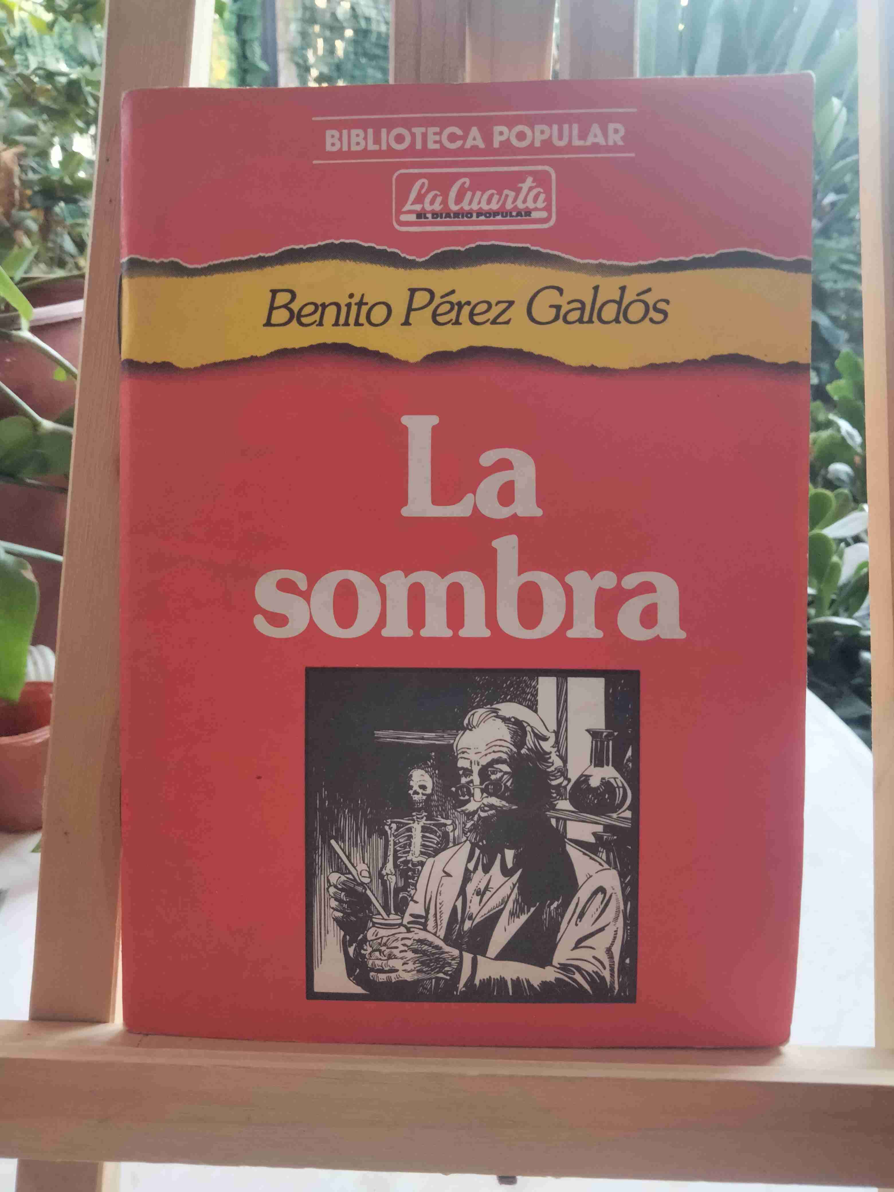 Libro 'La Sombra' de Pérez Galdós