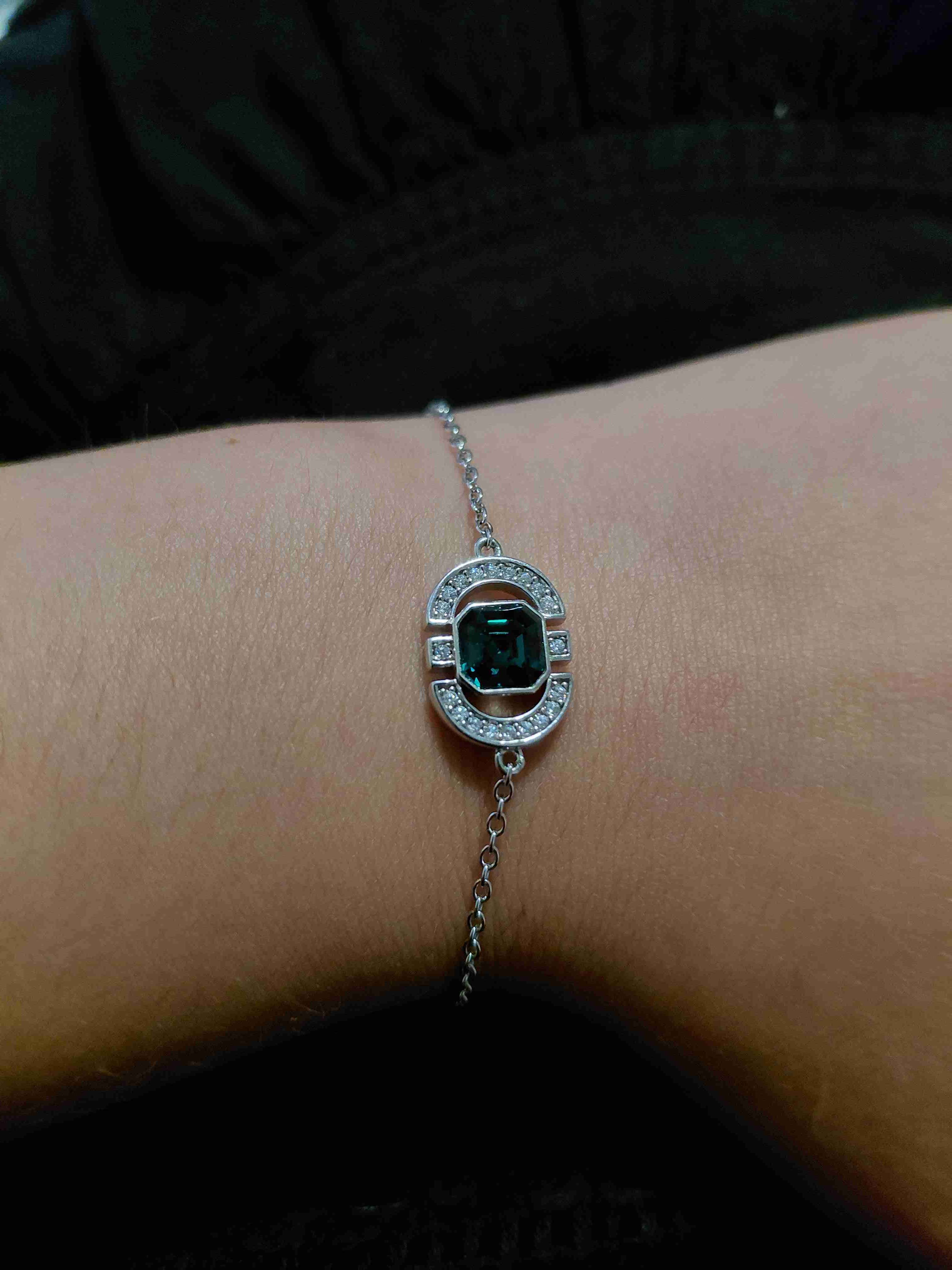 Pulsera con dijes de trébol - miniatura 2