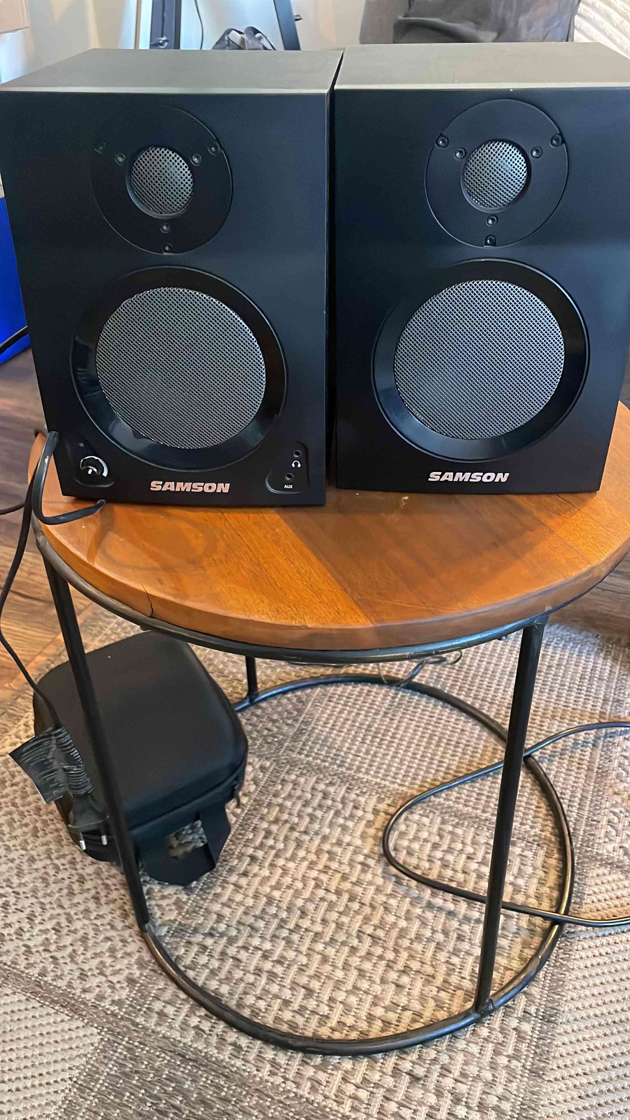 Parlantes Samson activos negros - miniatura 1