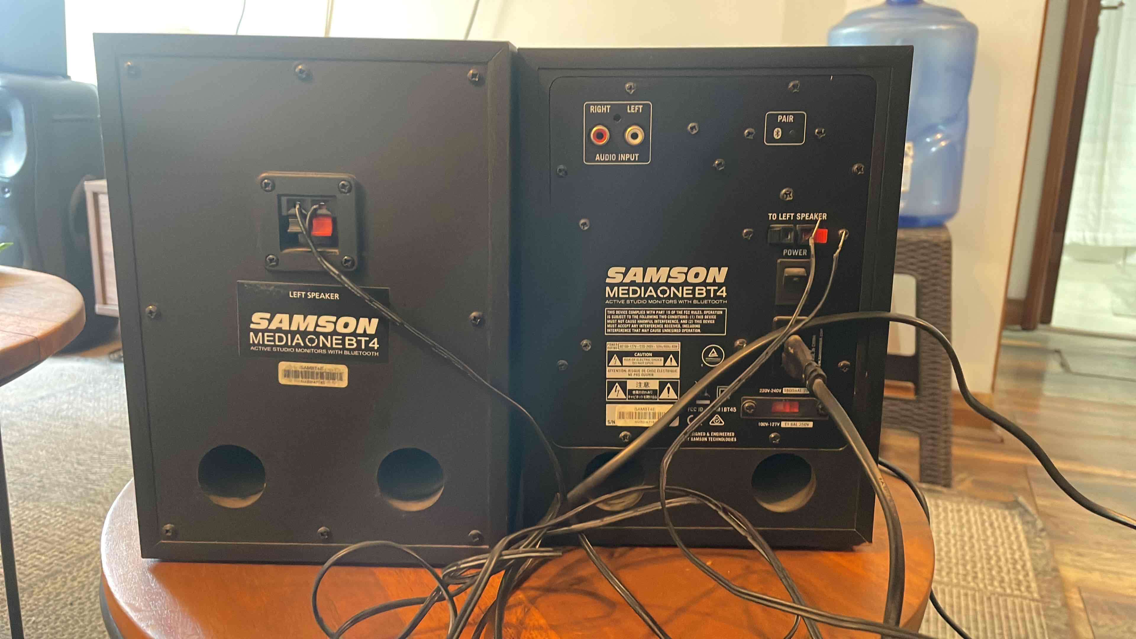 Parlantes Samson activos negros - miniatura 2