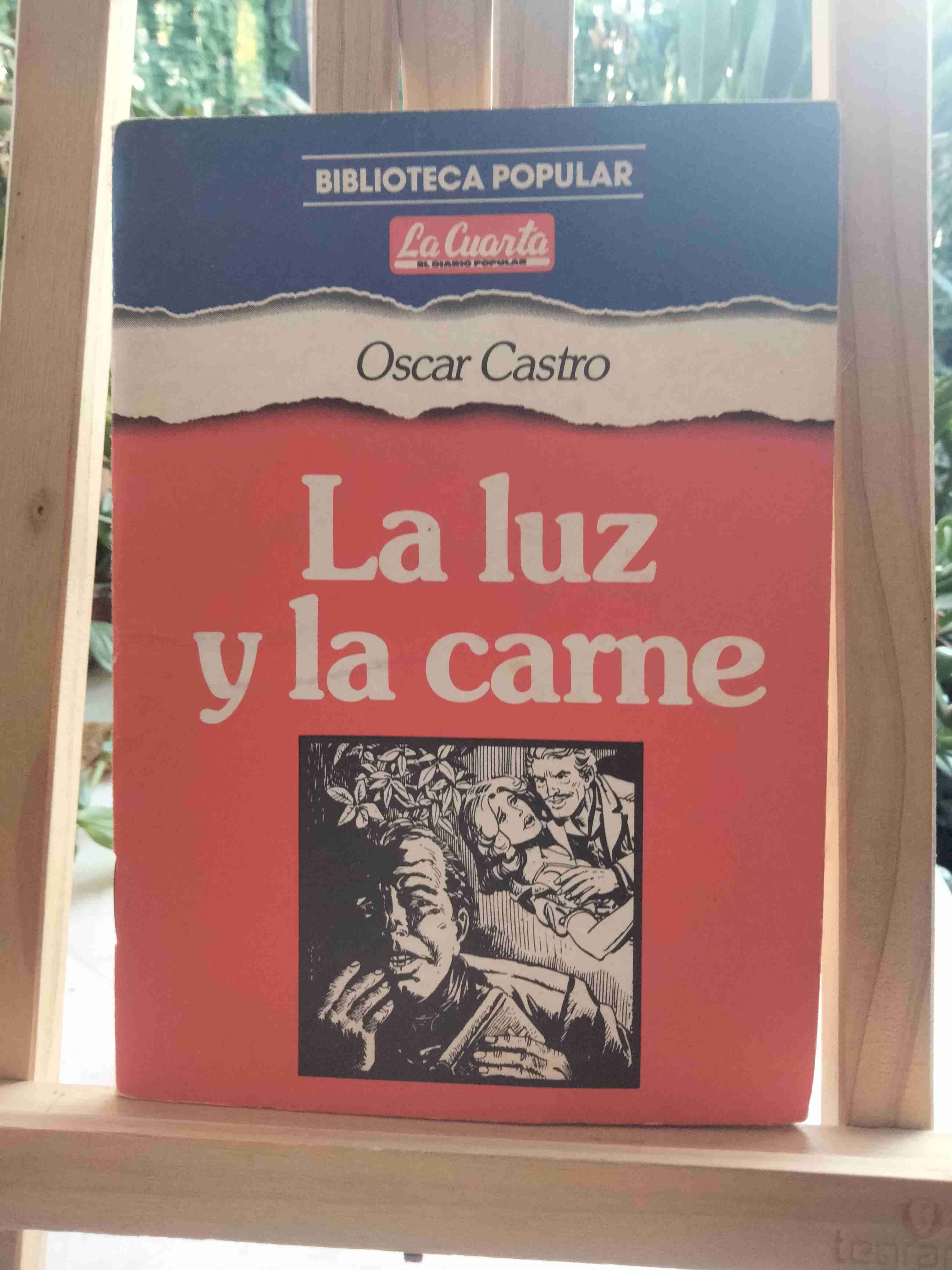 Libro 'La luz y la carne' de Oscar Castro