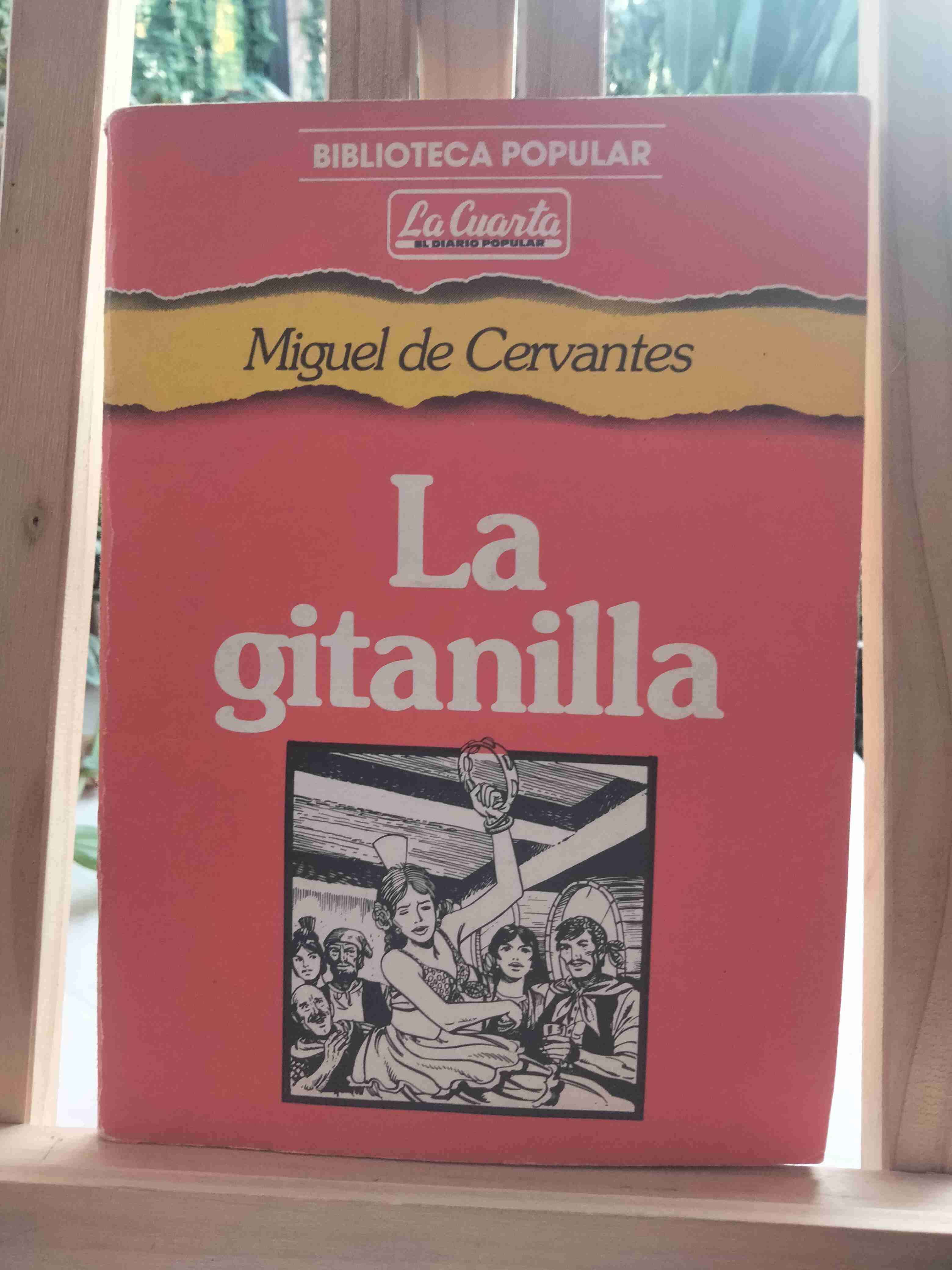 Libro 'La Gitanilla' Miguel de Cervantes