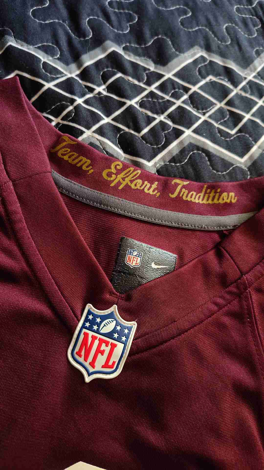 Camiseta NFL rojo burdeos - miniatura 3