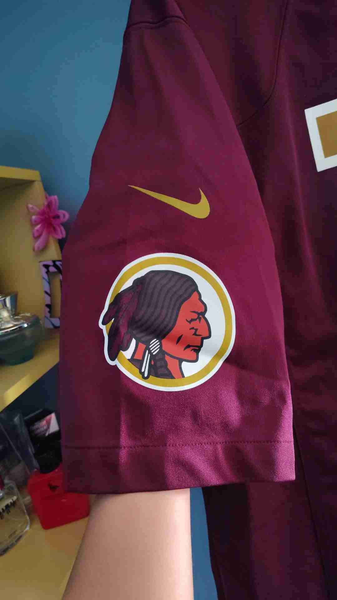 Camiseta NFL rojo burdeos - miniatura 5