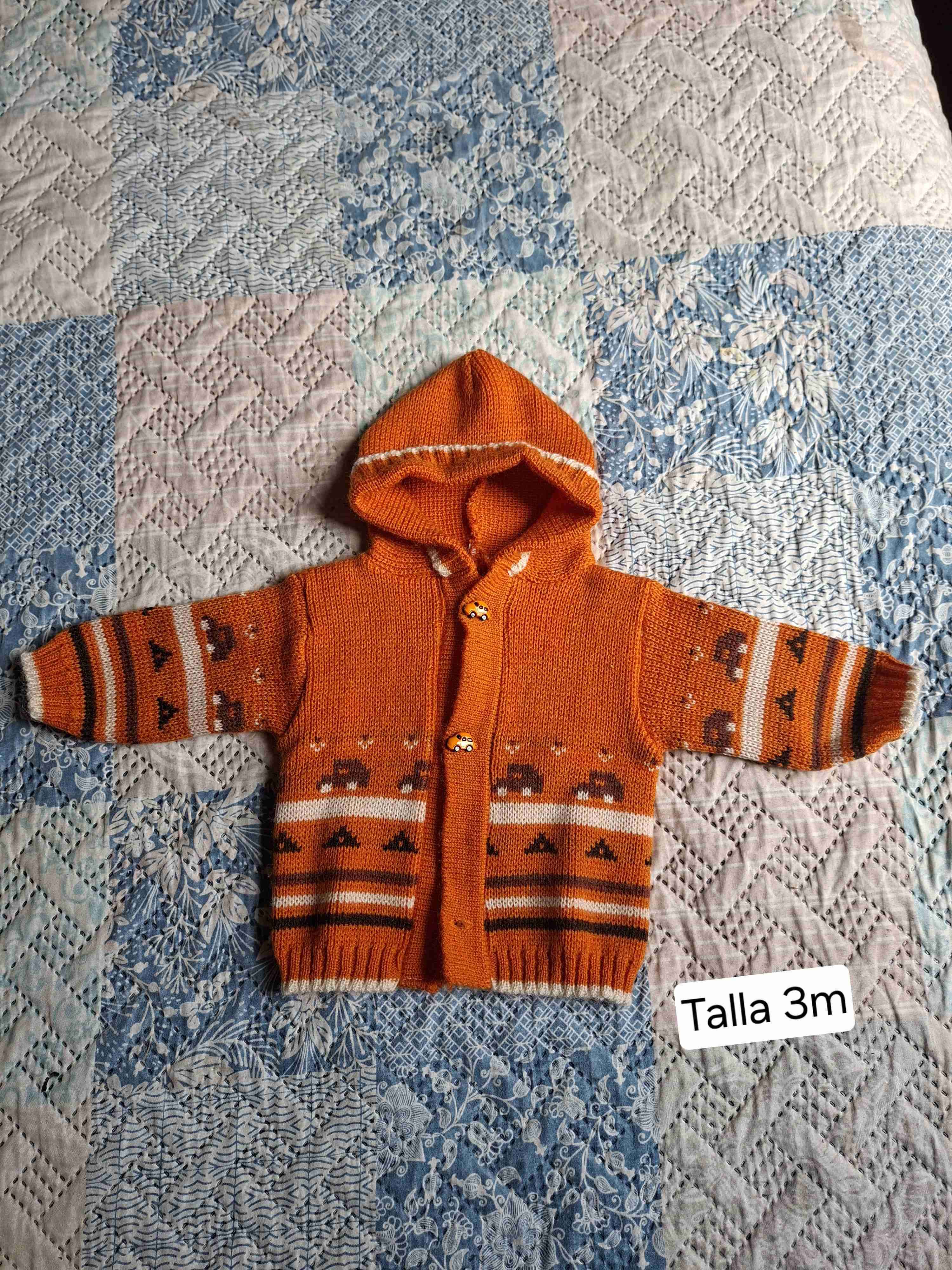 Chaleco de bebé naranja 3m