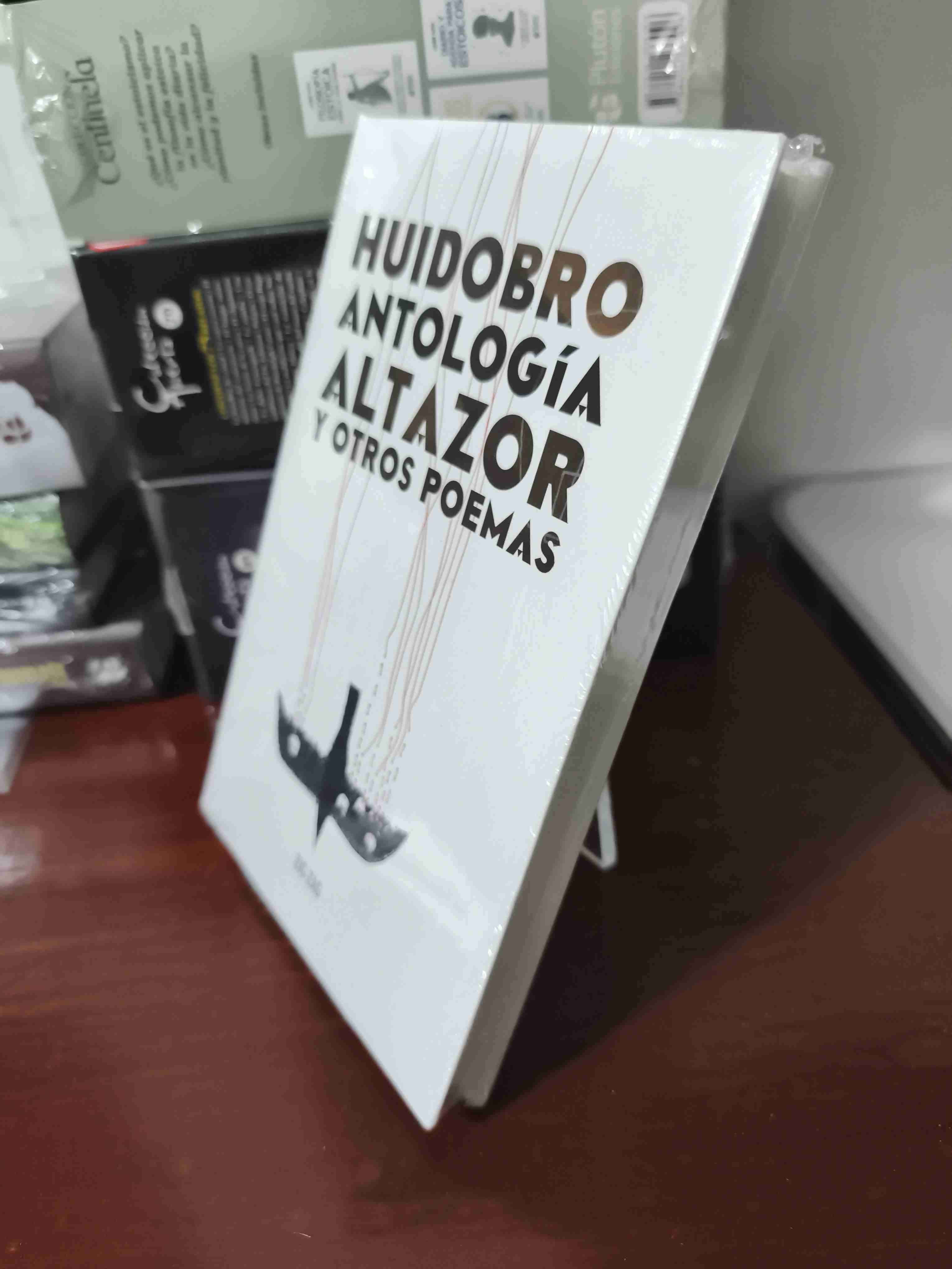 Libro Huidobro Antología Altazor - miniatura 3