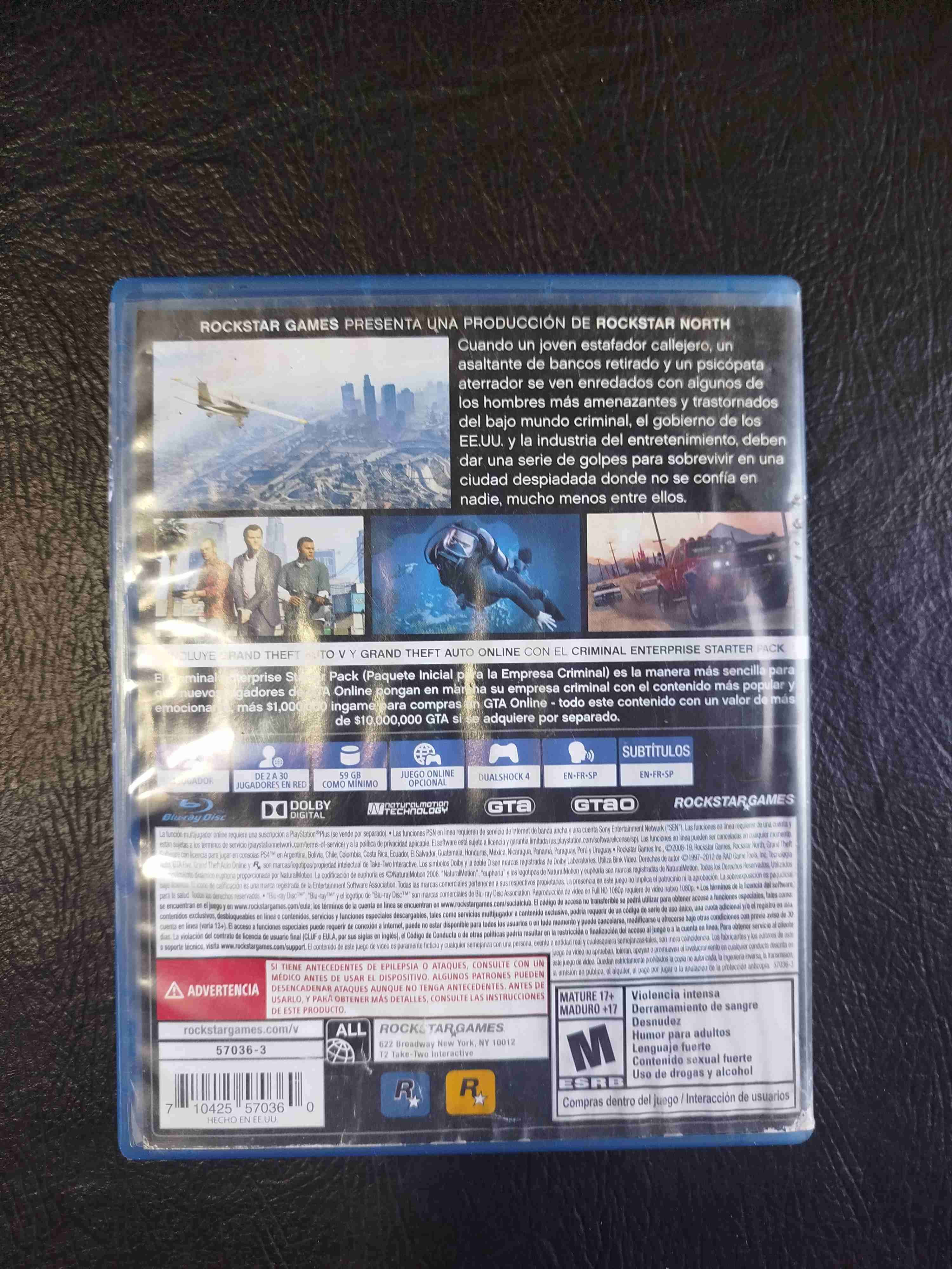 Juego PS4 GTA V Premium Edition - miniatura 2