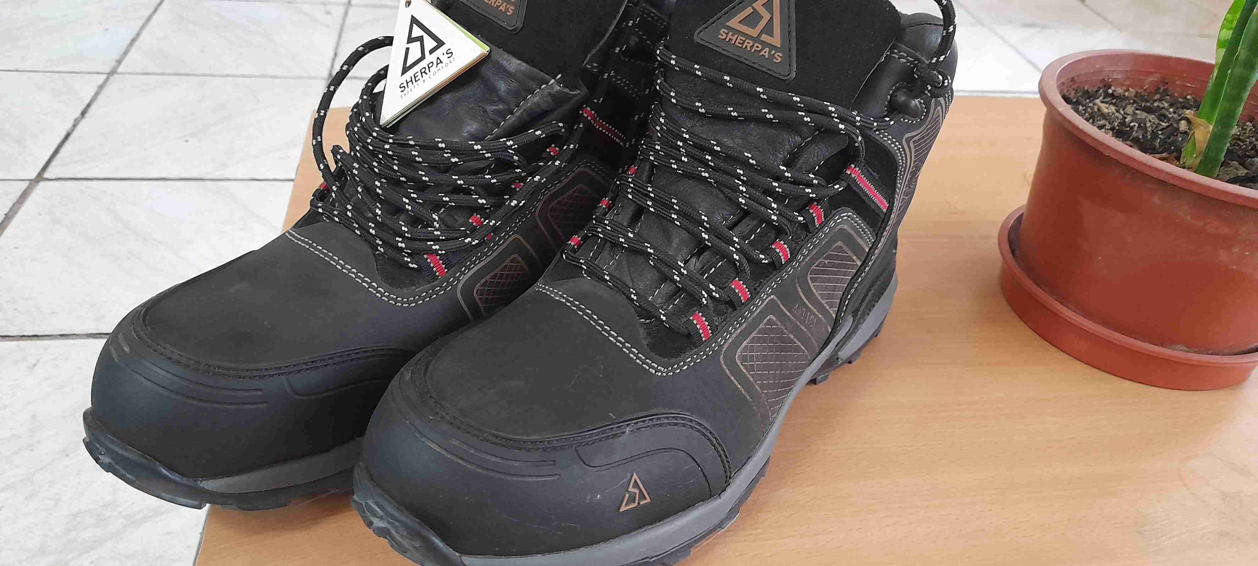 Botas Sherpa negras nuevas de seguridad - miniatura 2