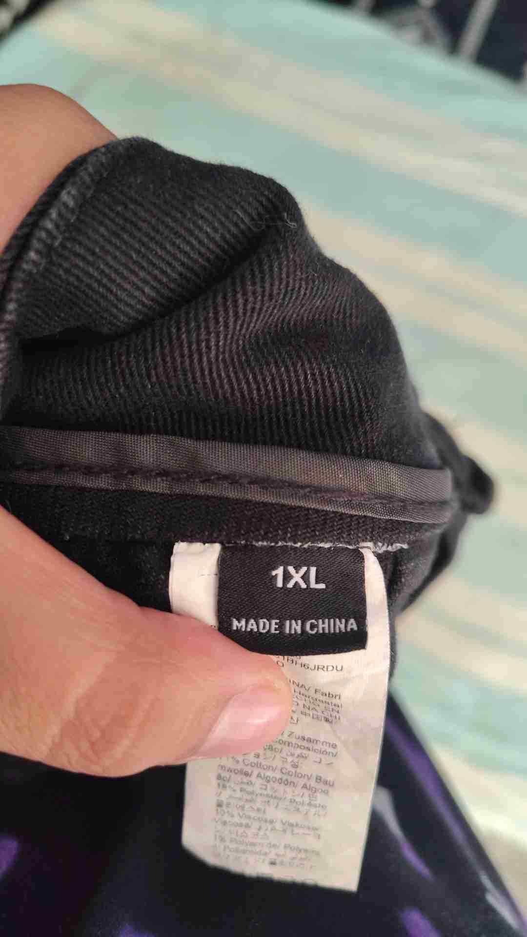 Falda Shein negra con botones - miniatura 6