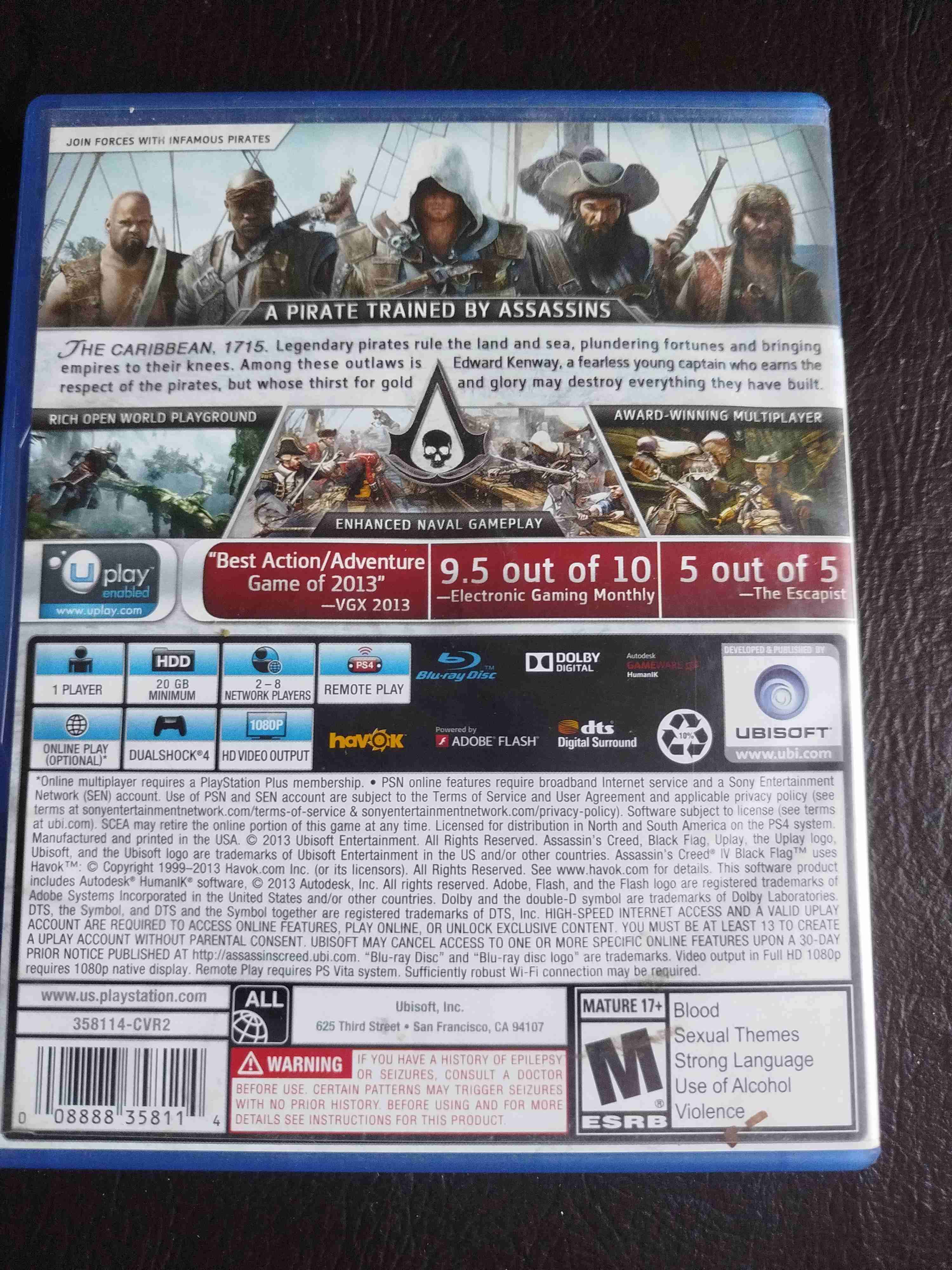 Assassin's Creed IV: Black Flag [PS4] - miniatura 3