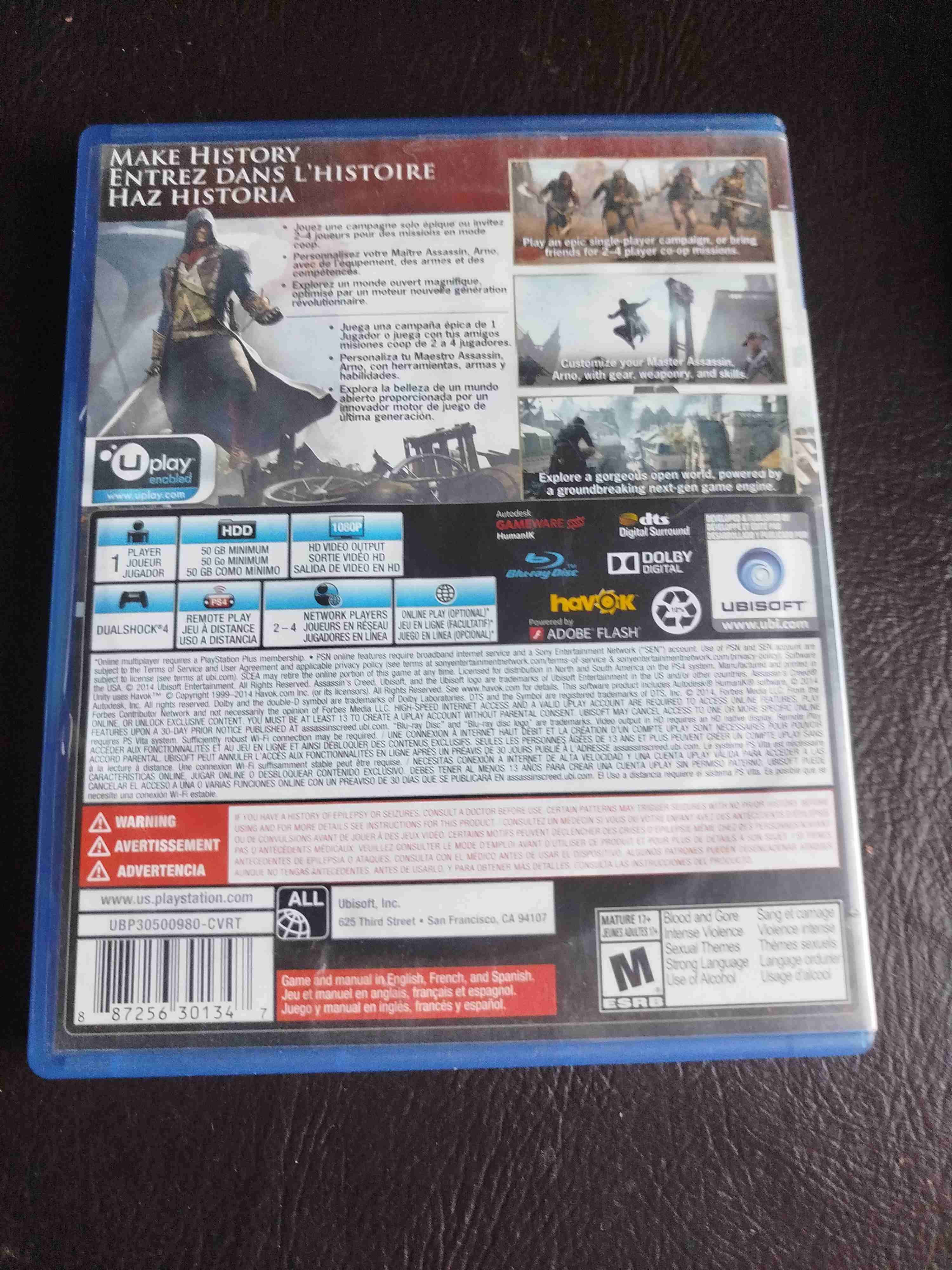 Assassin's Creed Unity [PS4] - miniatura 3