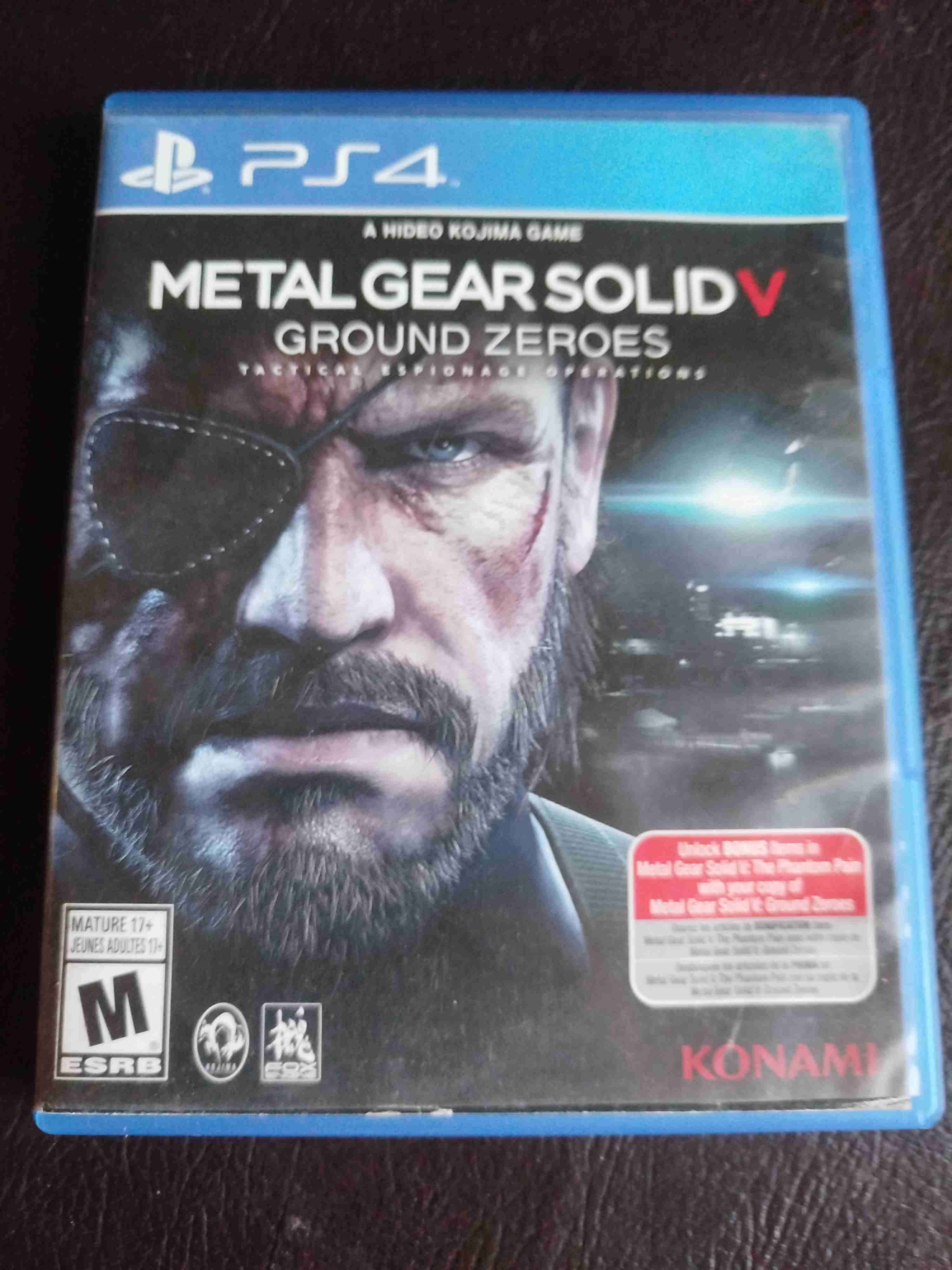 Juego PS4 Metal Gear Solid V - miniatura 1