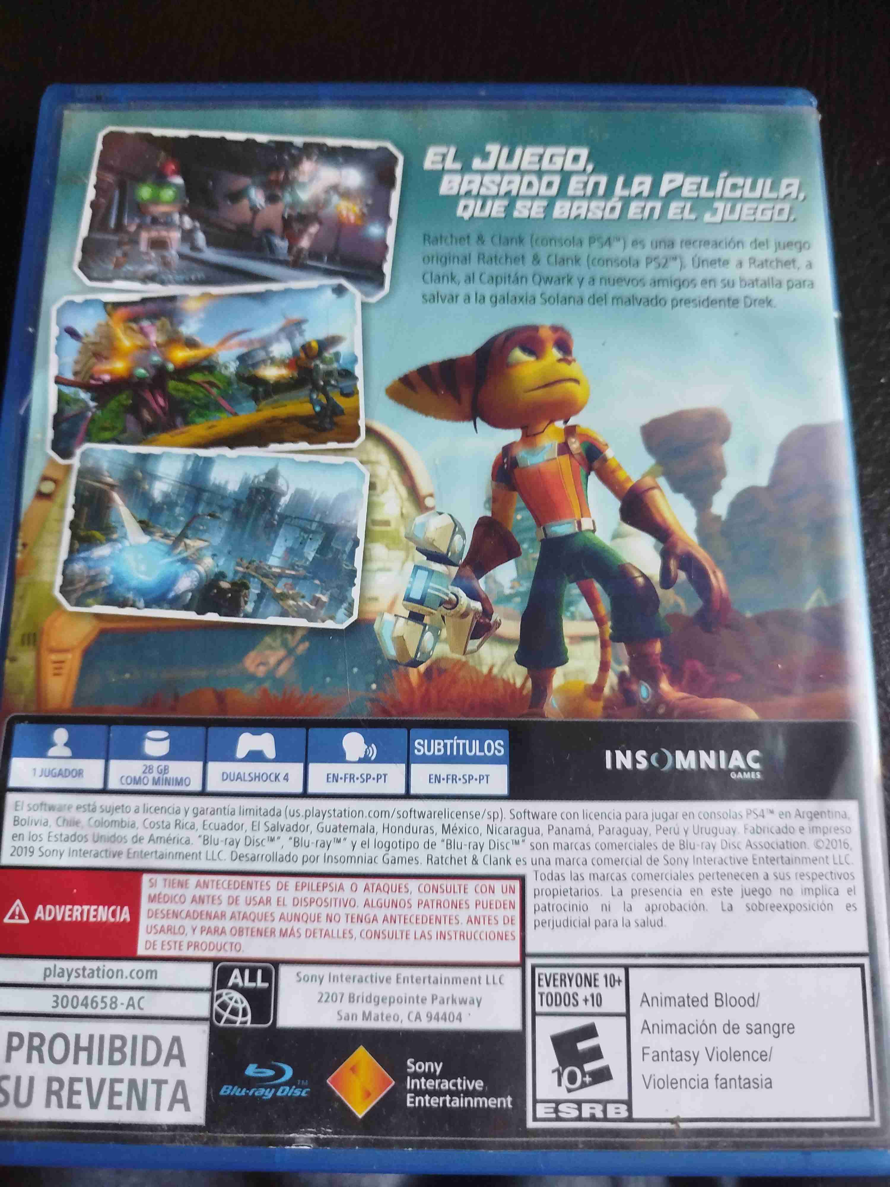 Juego PS4 Ratchet & Clank - miniatura 2