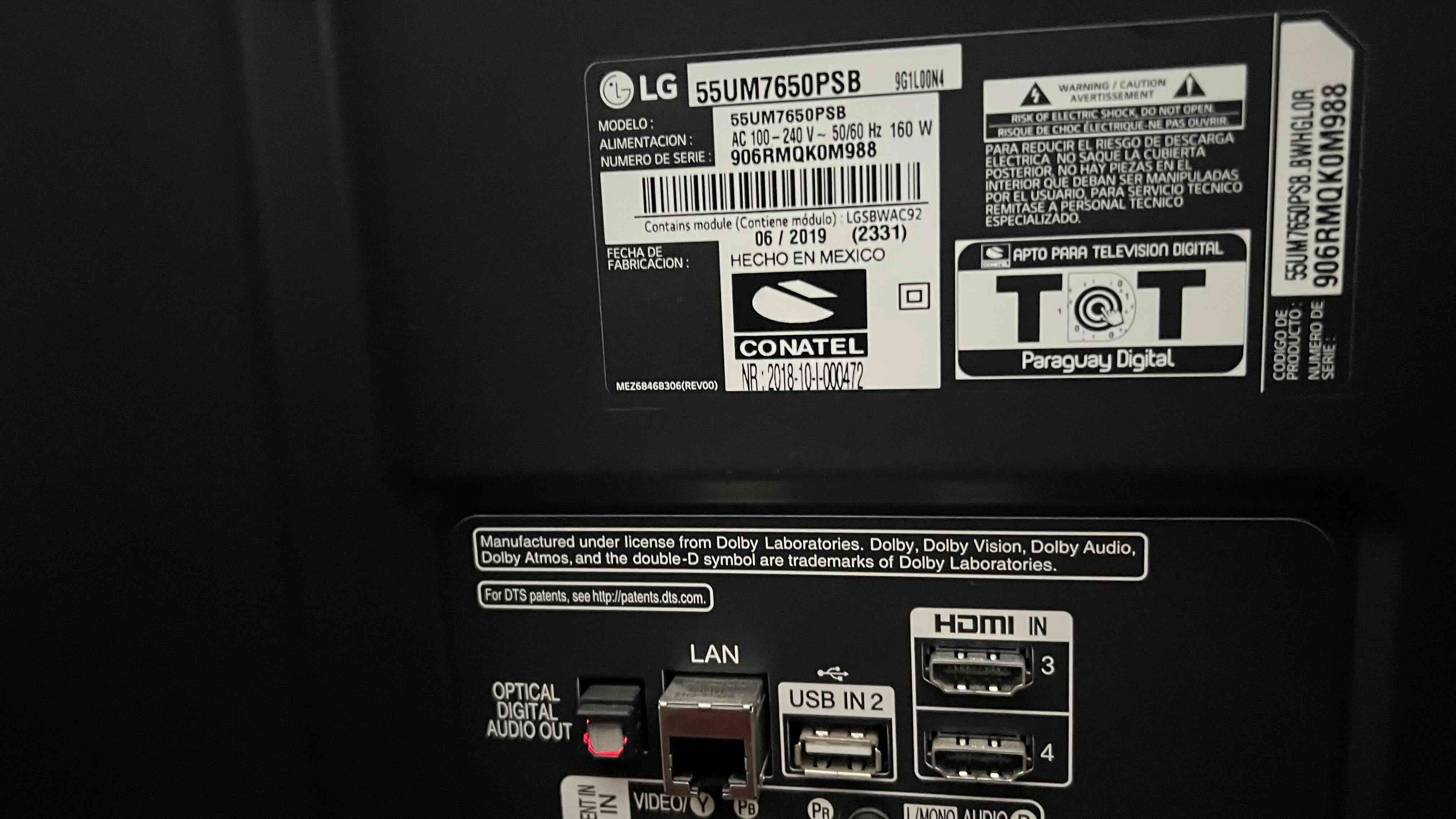 Televisor LG 55 pulgadas - miniatura 2