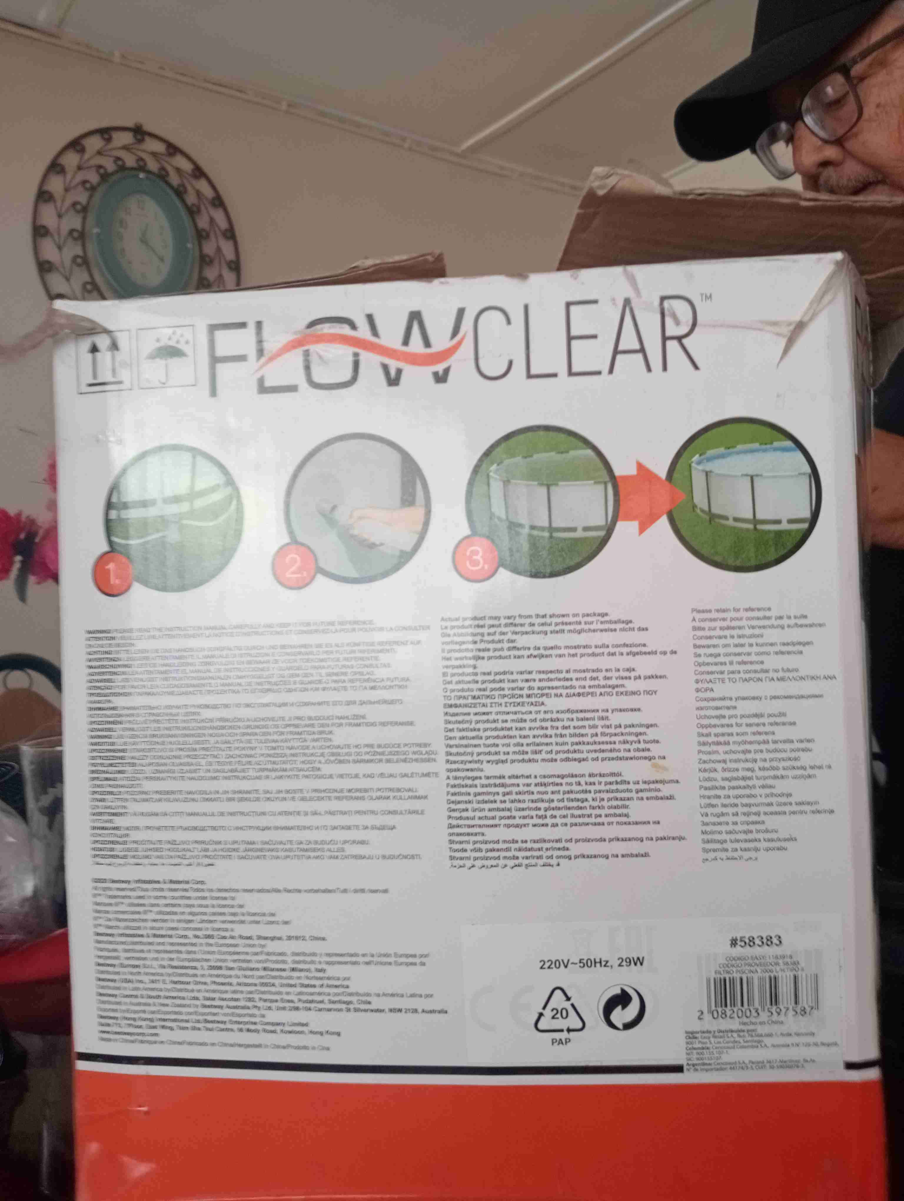 Filtro Flowclear para piscina - miniatura 1